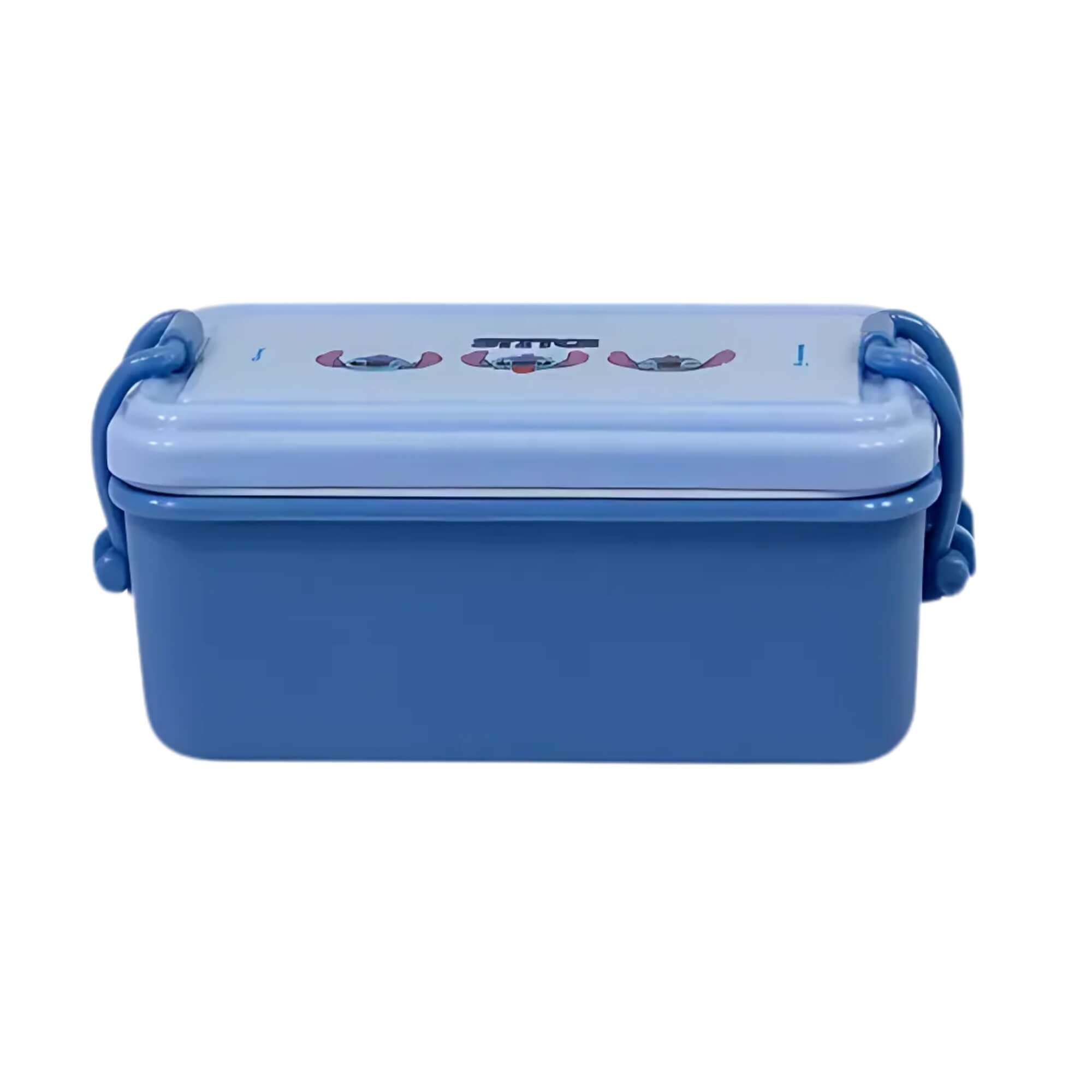 Kit Lunch Box Stitch Marmita Infantil com Talher e Garrafa Zona Criativa - 10025847
