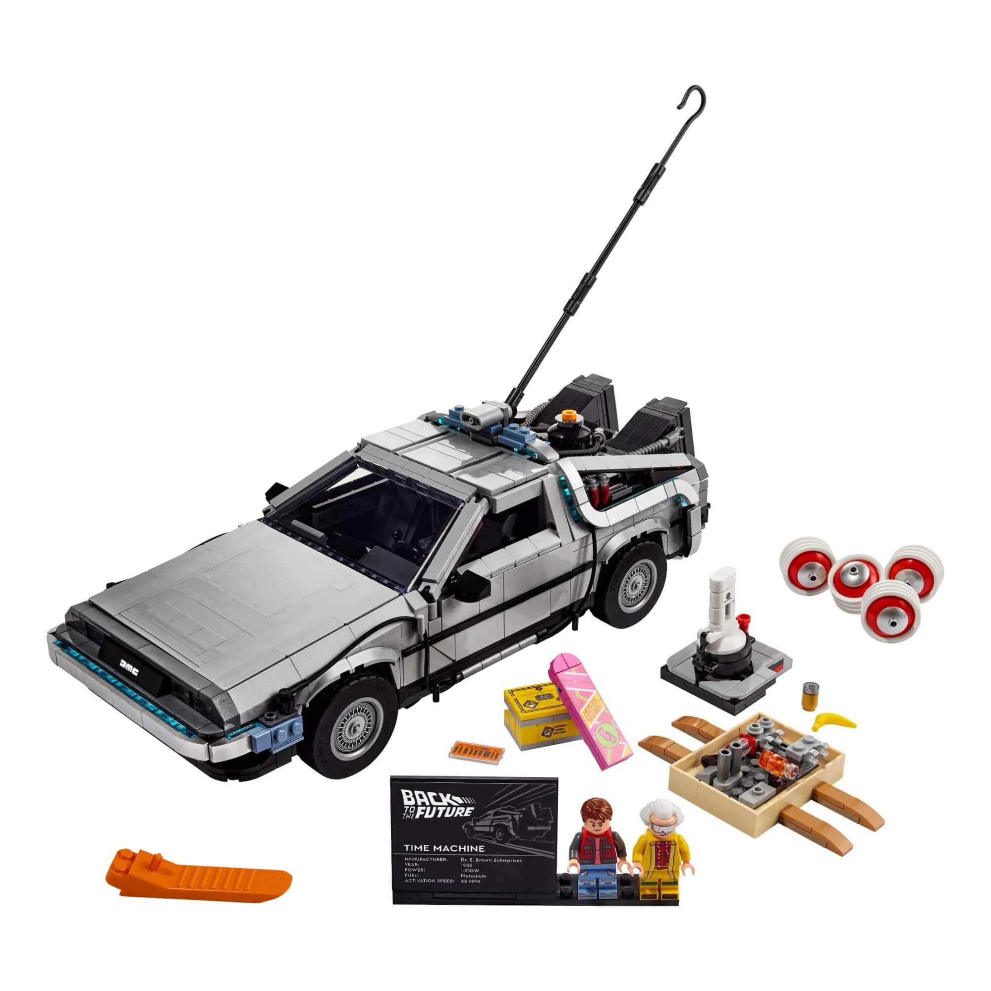 LEGO Creator Expert - Máquina do Tempo de Volta ao Futuro 1872 Peças - 4111110300