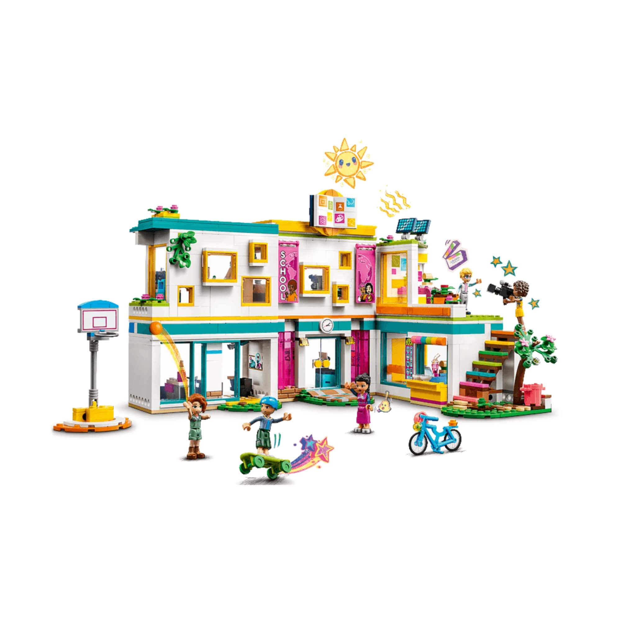 LEGO Friends - Escola Internacional de Heartlake 985 Peças Cenário - 4111141731