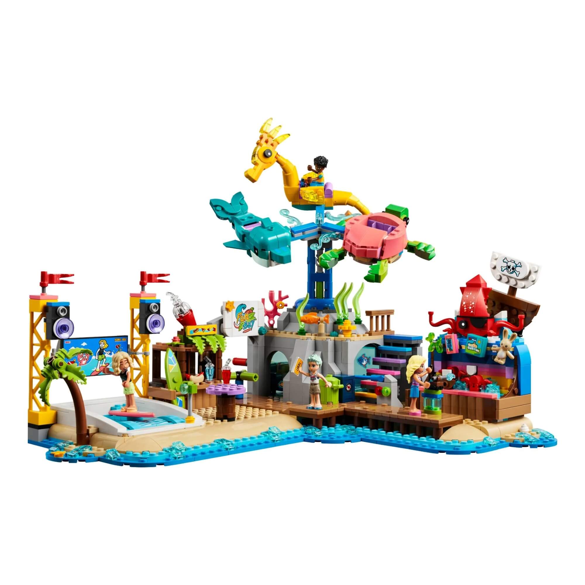 LEGO Friends - Parque de Diversões na Praia 1348 Peças - 4111141737