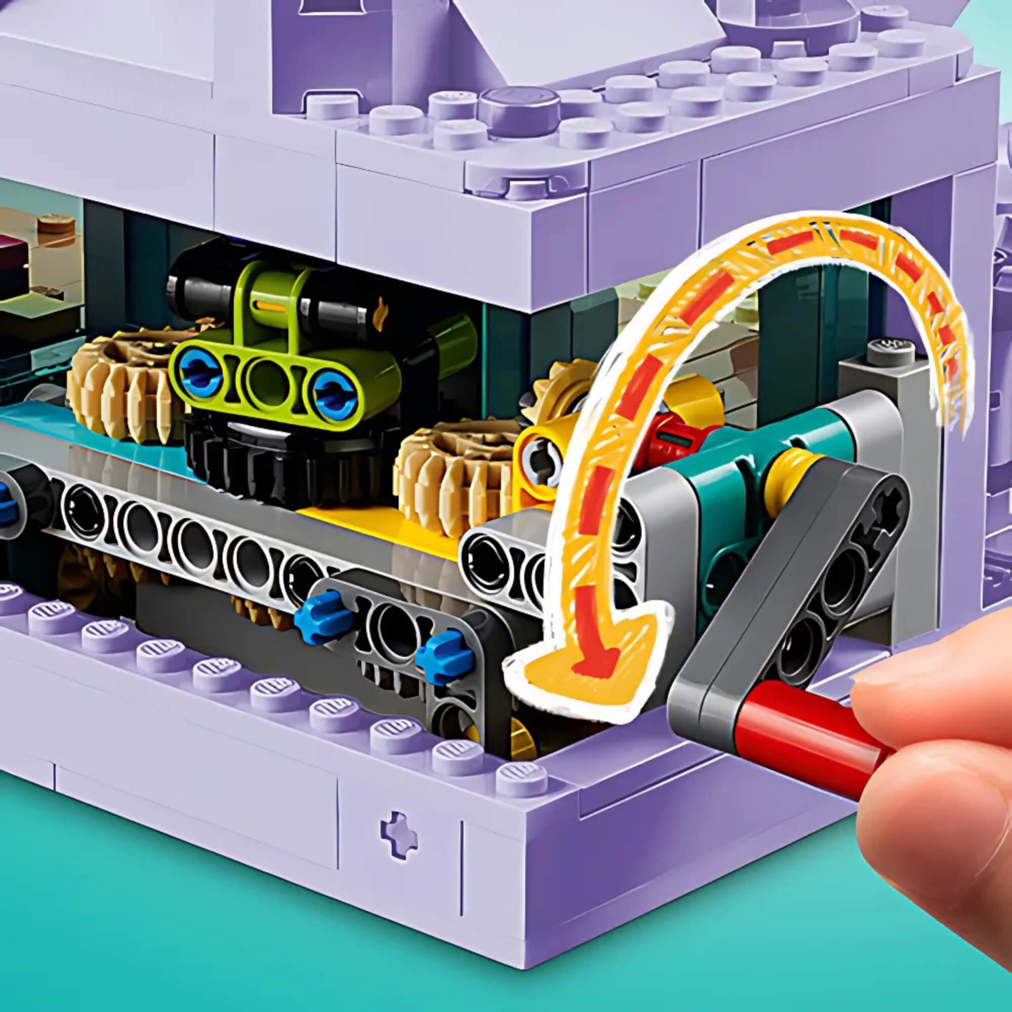 LEGO Friends - Parque de Diversões na Praia 1348 Peças - 4111141737