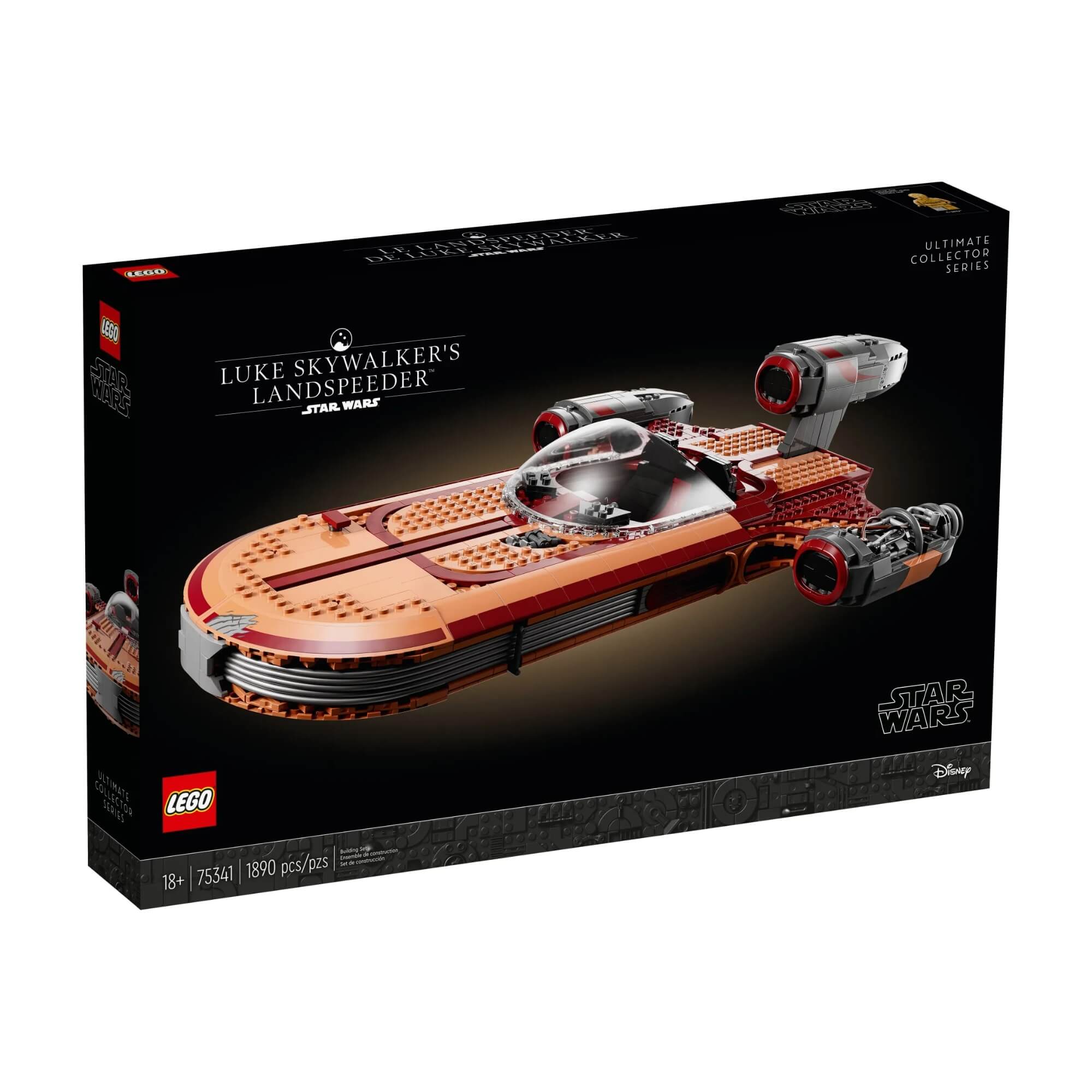 LEGO Star Wars - O Landspeeder de Luke Skywalker 1890 Peças - 4111175341