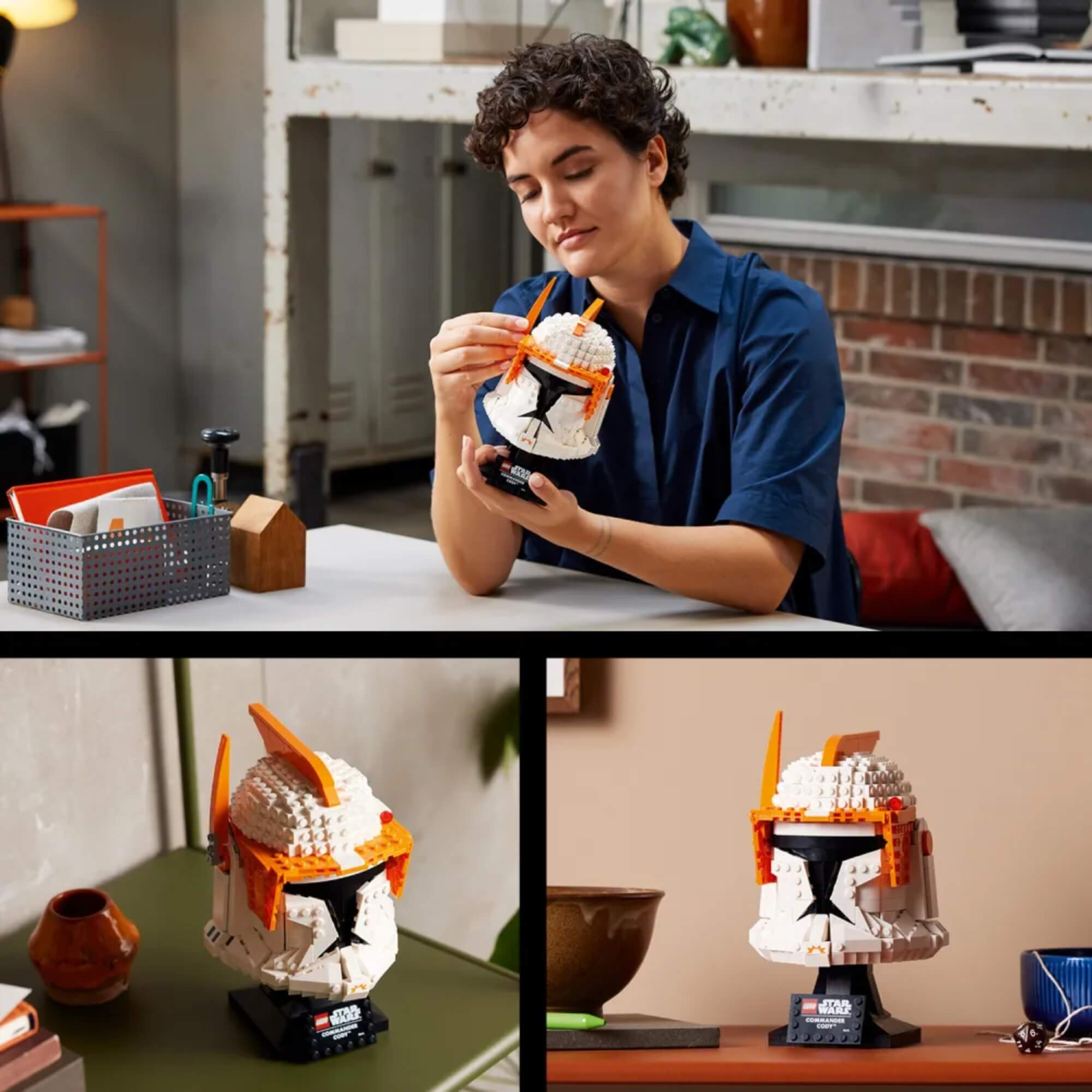 LEGO Star Wars - Capacete do Comandante Clone Cody 766 Peças - 4111175350