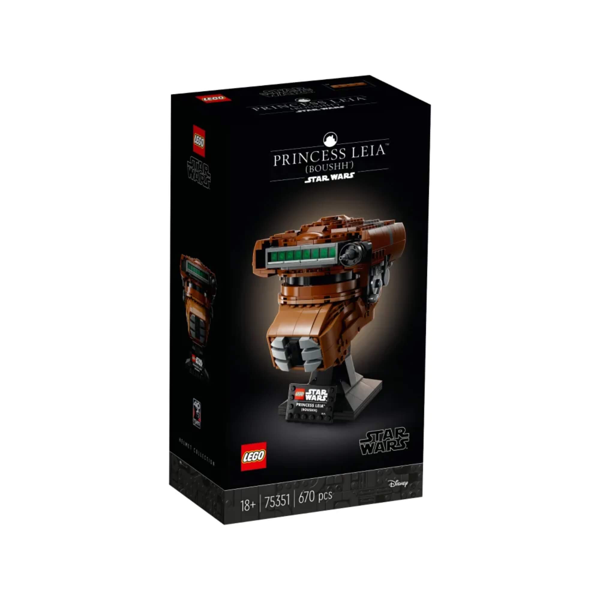 LEGO Star Wars - Capacete da Princesa Leia (Boushh) 670 Peças - 4111175351
