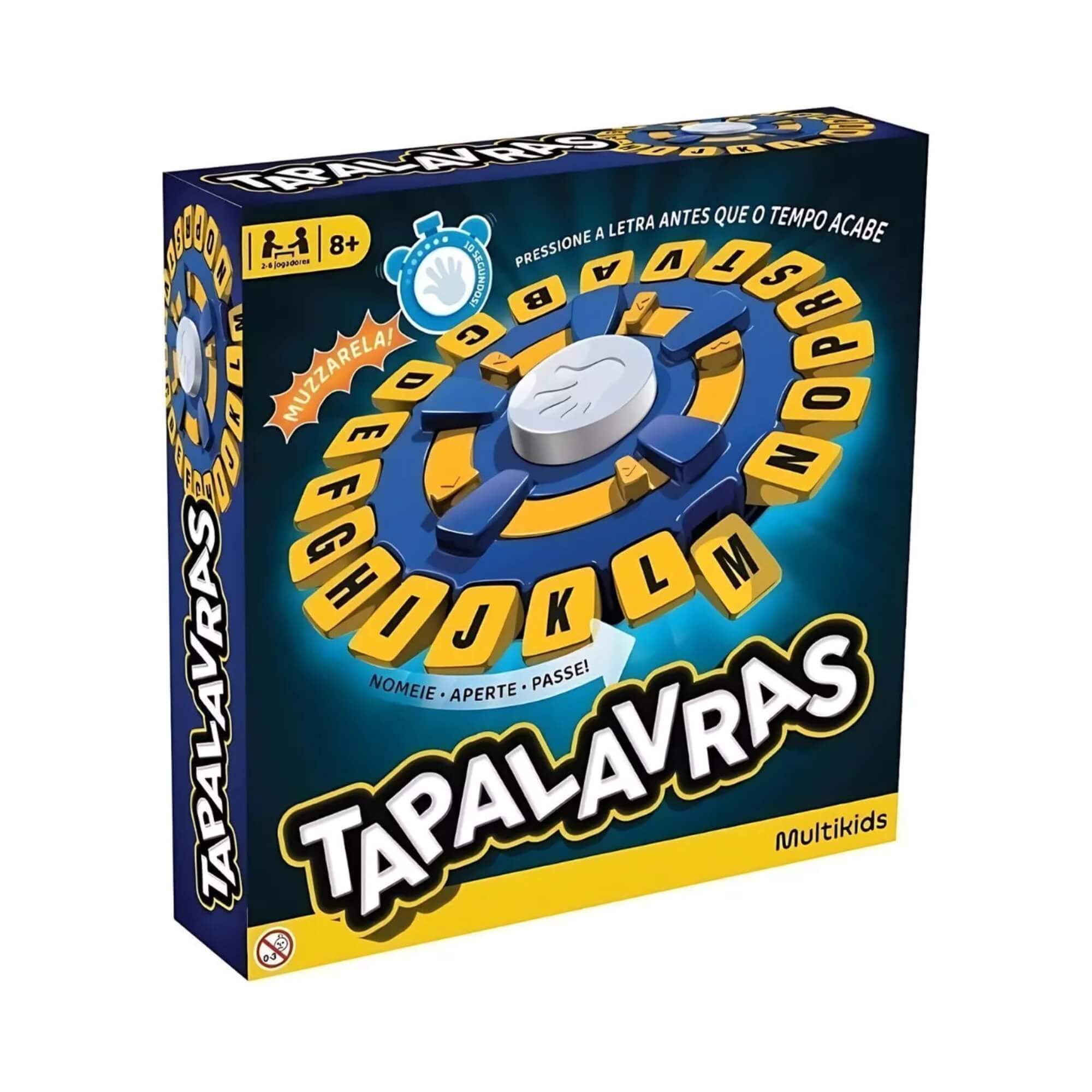 Jogo de Tabuleiro Tapalavras Multikids - BR1969
