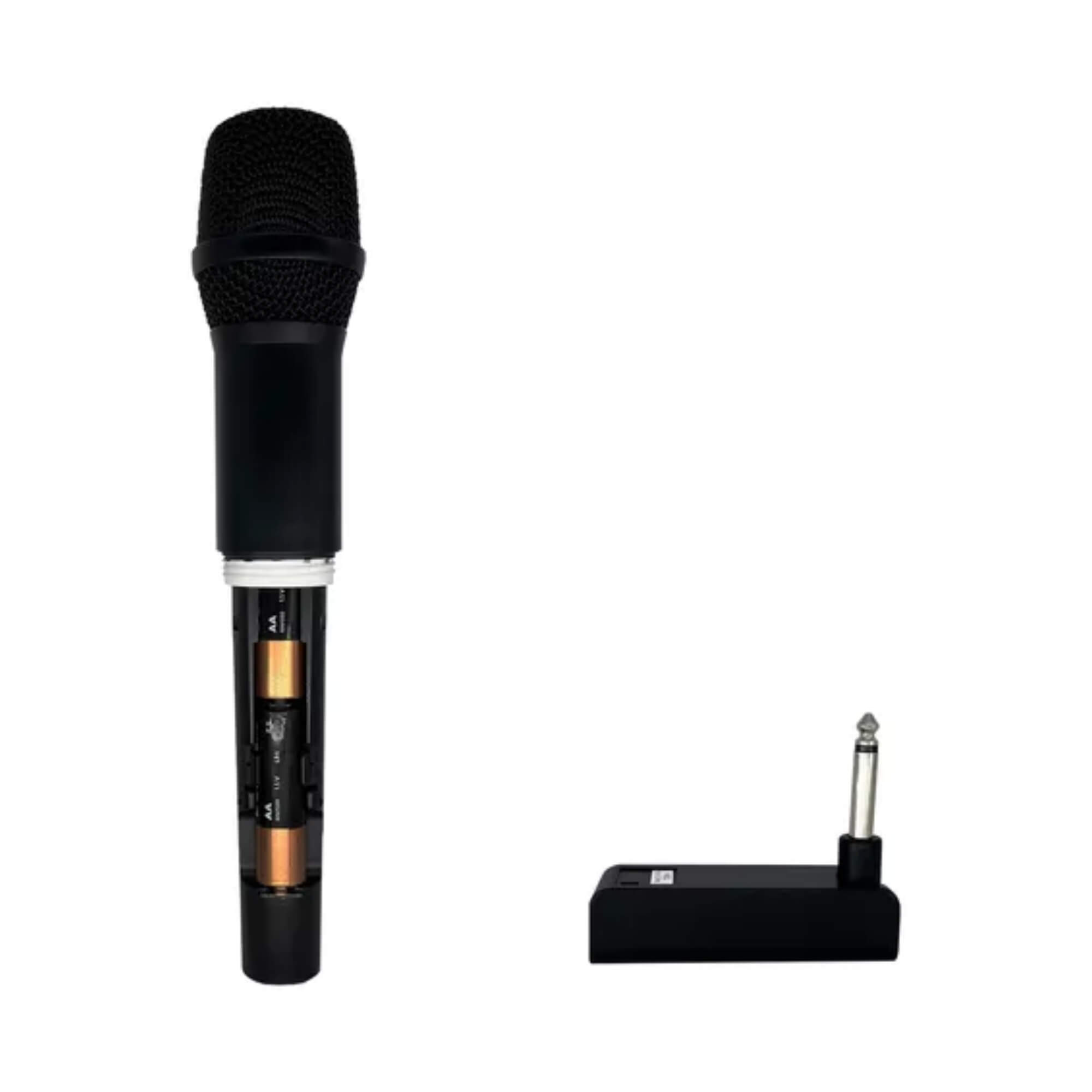 Microfone Duplo sem Fio Dinâmico AR200 HT na cor Preta Leson - 2AMAR200P
