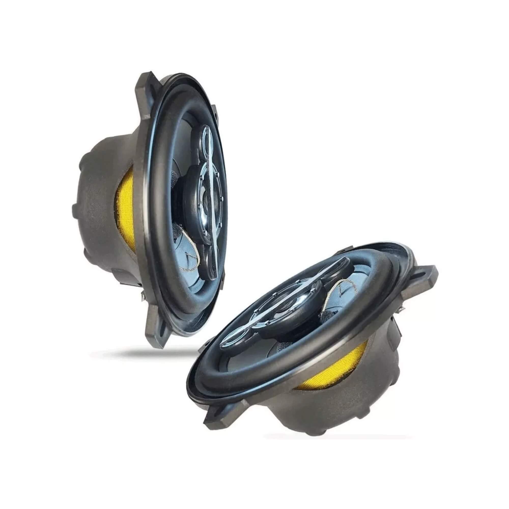 Par de Alto Falantes 5" Polegadas Quadriaxial LS5 200W 4Ohms na cor Preta Leson - 2LSNE0050