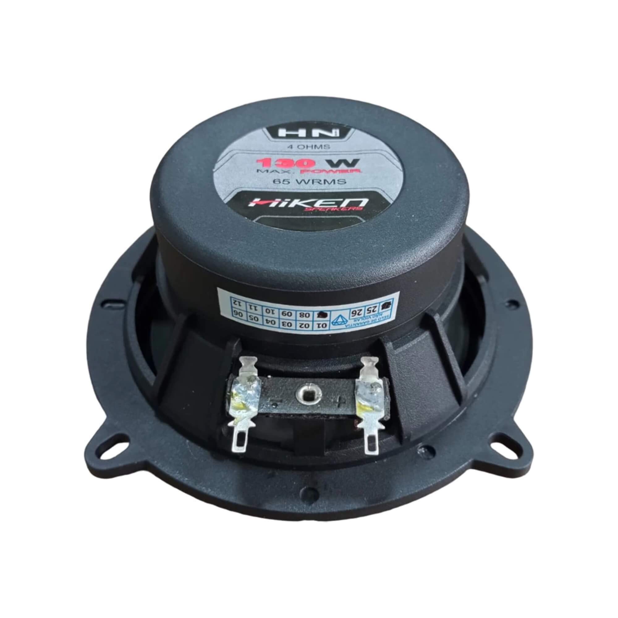 Kit 2 Alto Falantes HN 5" Polegadas 130W 4R Preto Hiken - 2HK055050