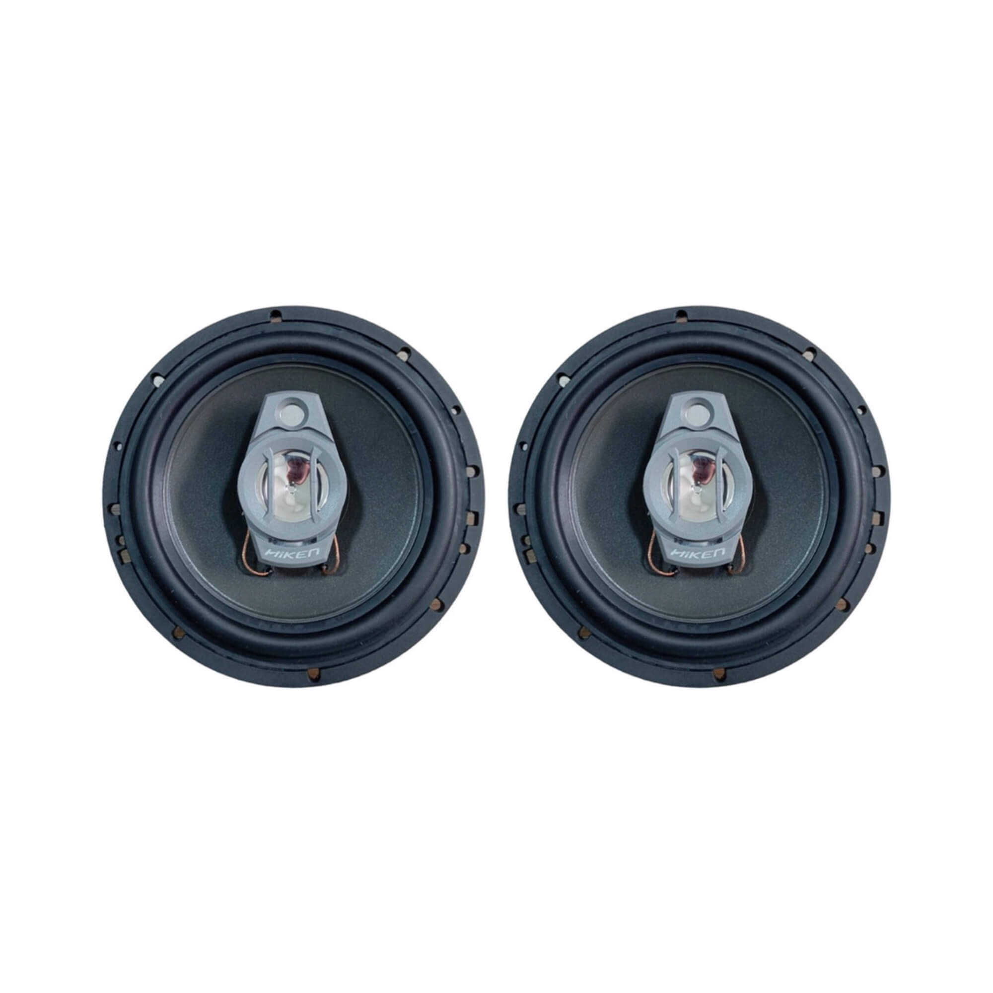 Kit 2 Alto Falantes HN 6" Polegadas 130W 4R Preto Hiken - 2HK055060