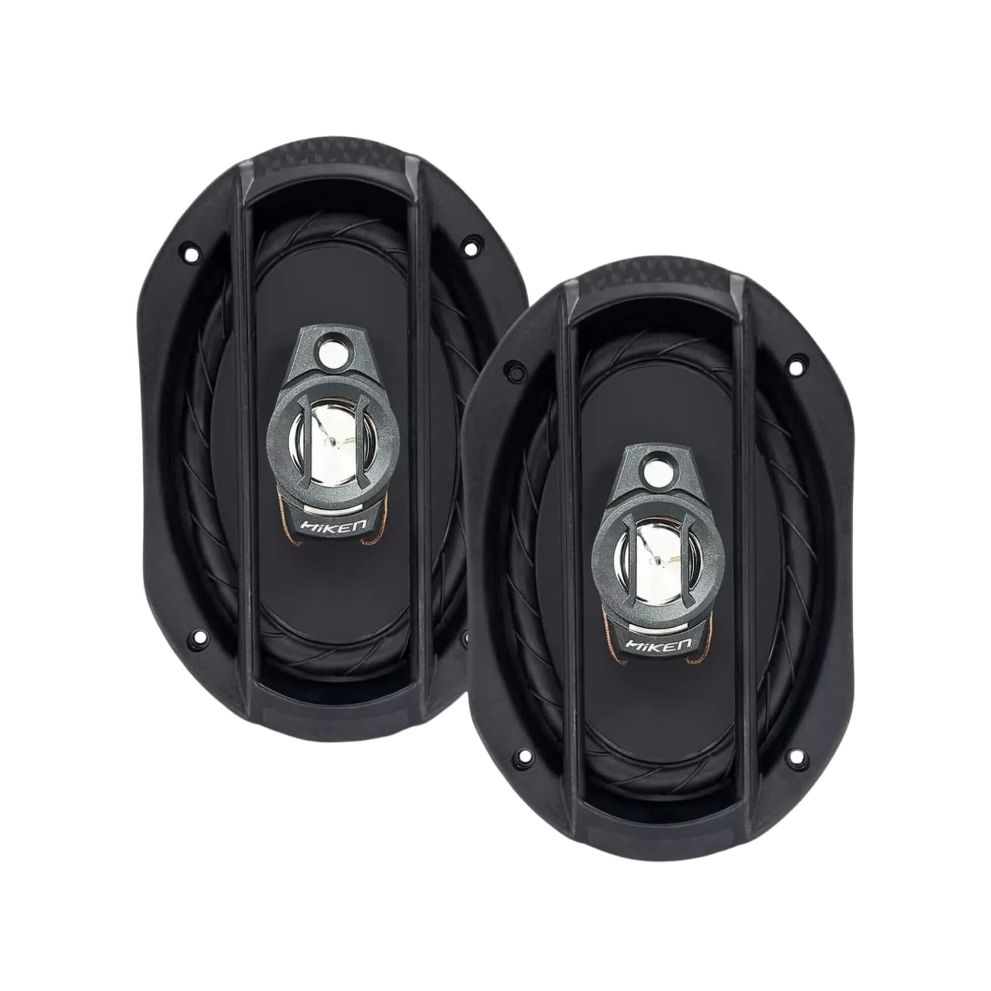 Kit 2 Alto Falantes HN 6x9 Polegadas 150W 4R Preto Hiken - 2HK055069
