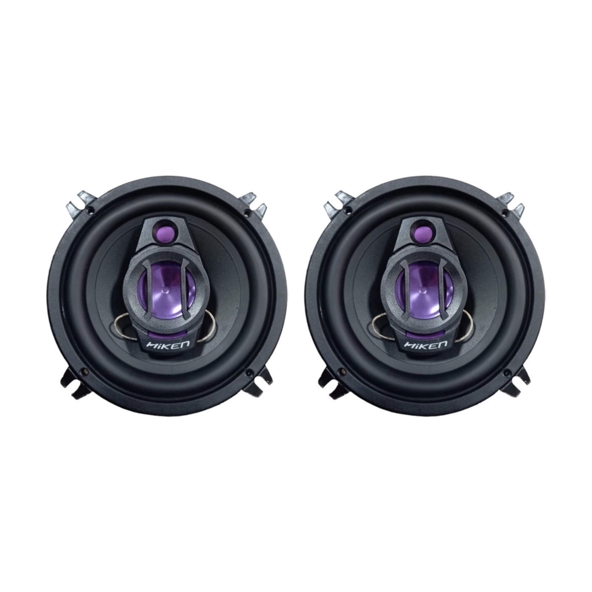 Kit 2 Alto Falantes HK 5" Polegadas 150W 4R na cor Preta Hiken - 2HK002100