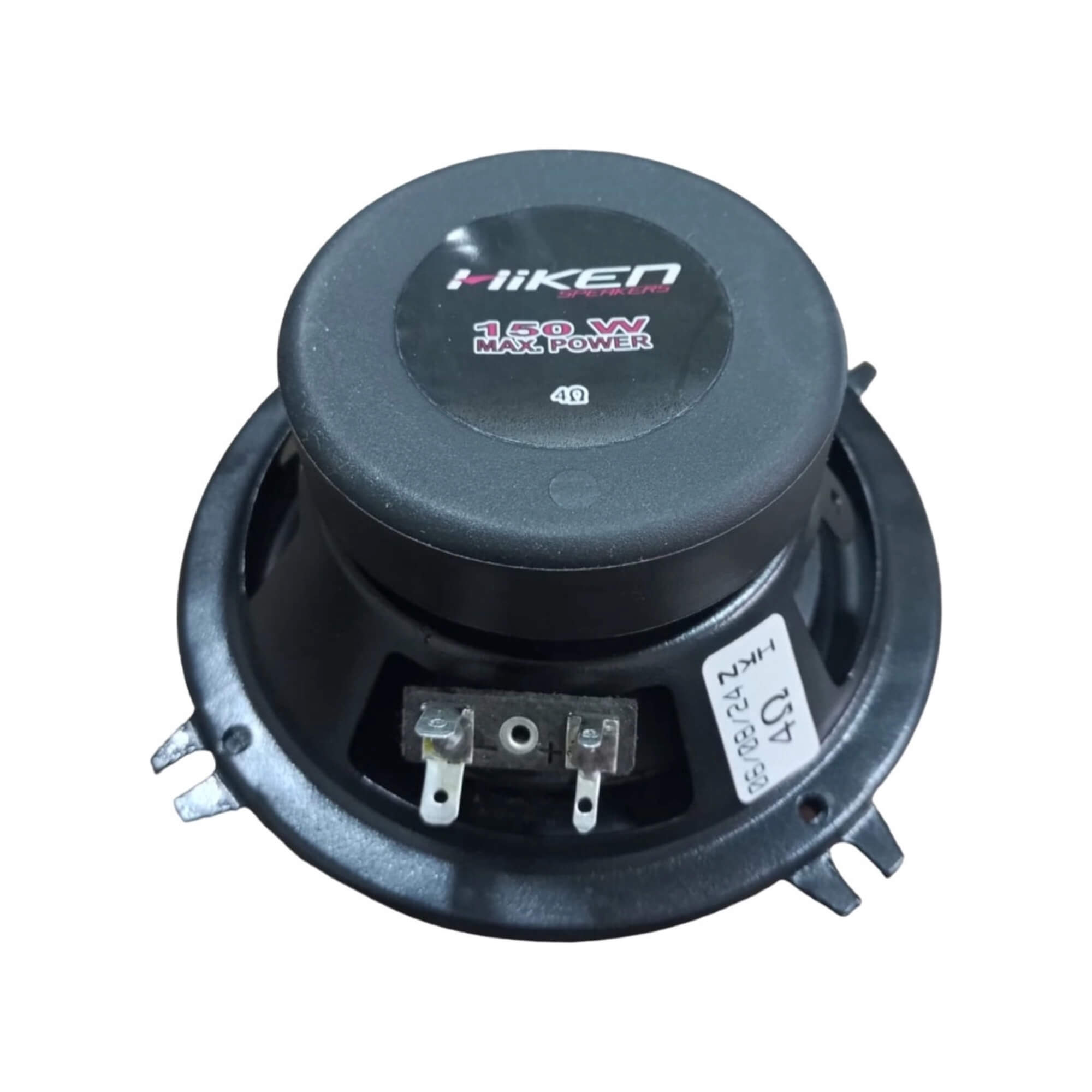 Kit 2 Alto Falantes HK 5" Polegadas 150W 4R na cor Preta Hiken - 2HK002100