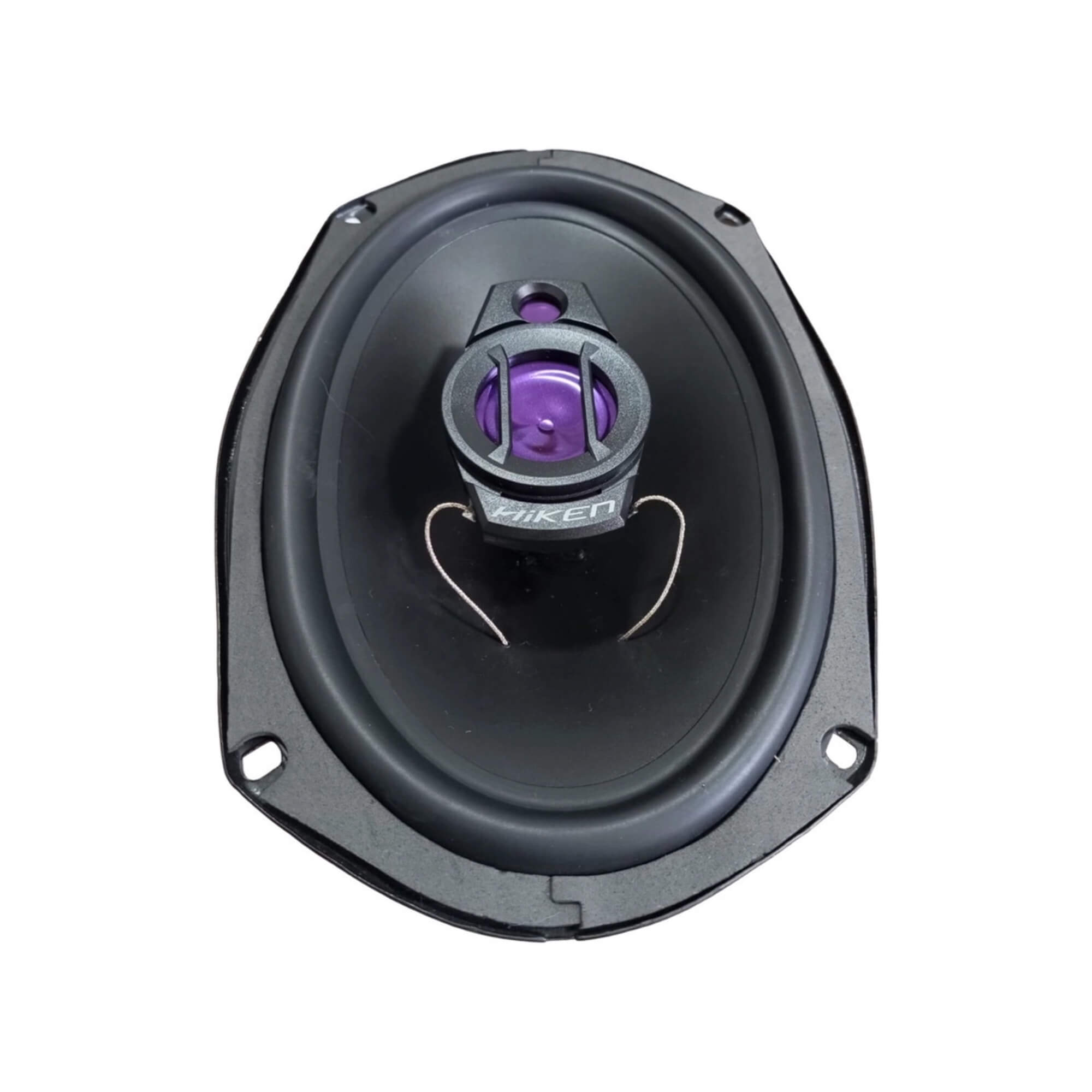 Kit 2 Alto Falantes HK 6x9 Polegadas 200W 4 Ohms Preto Hiken - 2HK002102