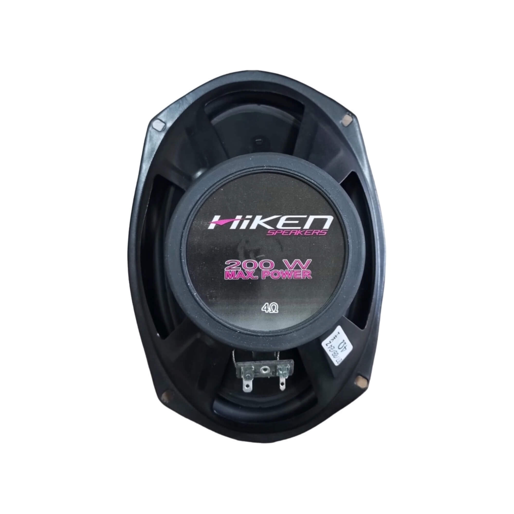 Kit 2 Alto Falantes HK 6x9 Polegadas 200W 4 Ohms Preto Hiken - 2HK002102