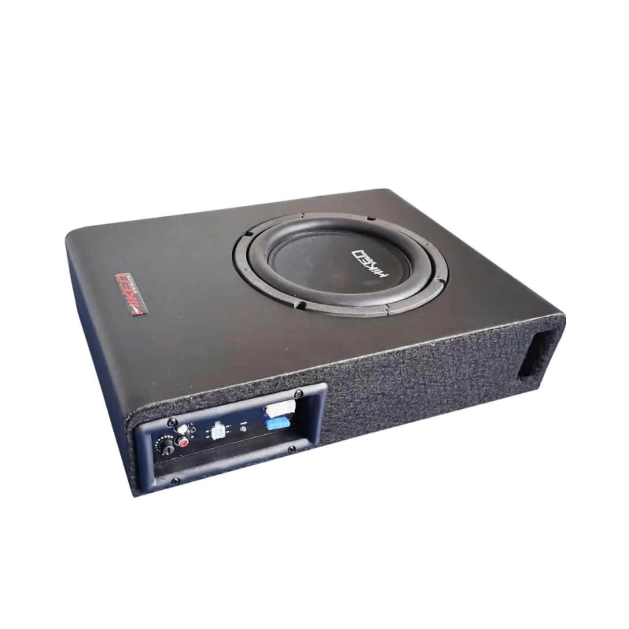 Caixa de Som Amplificada Automotiva Slim Sub 8" Polegadas 200W PMPO Hiken - 2HK001992