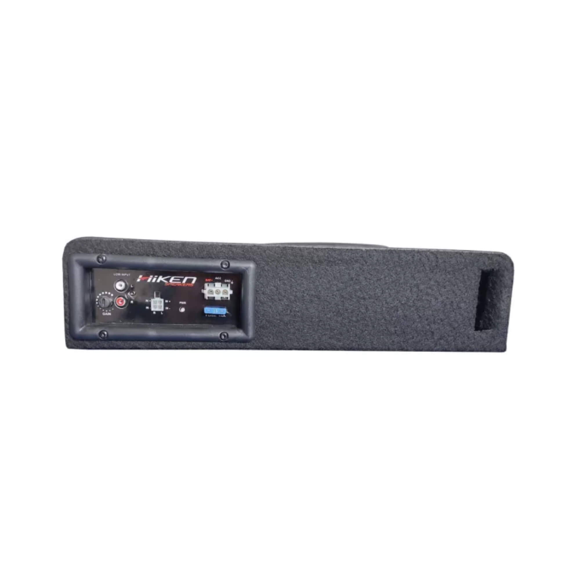 Caixa de Som Amplificada Automotiva Slim Sub 8" Polegadas 200W PMPO Hiken - 2HK001992