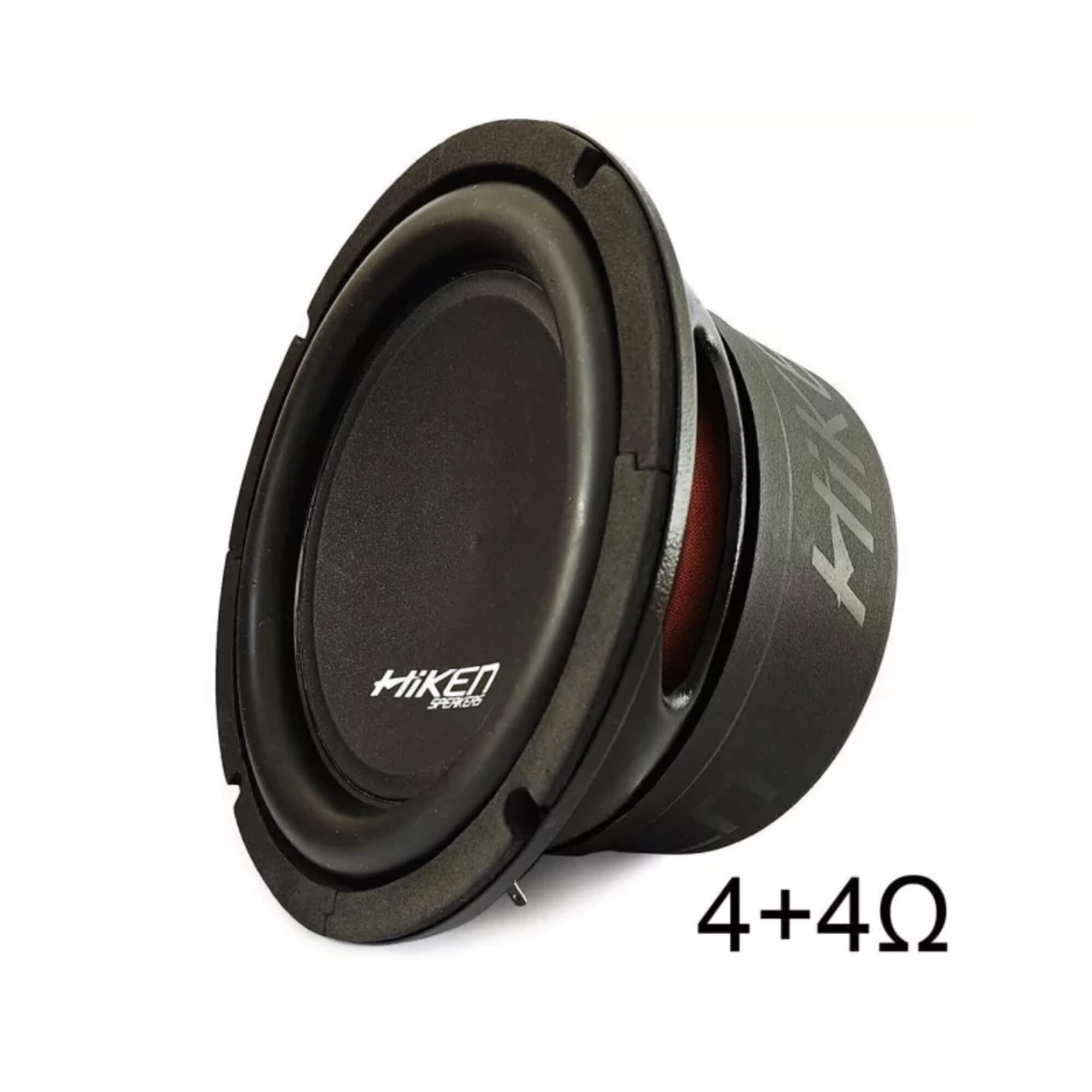 Subwoofer Hunter III 10" Pol 4Ohms 200W Rms Bobina Dupla na cor Grafite Hiken - 2HK001958