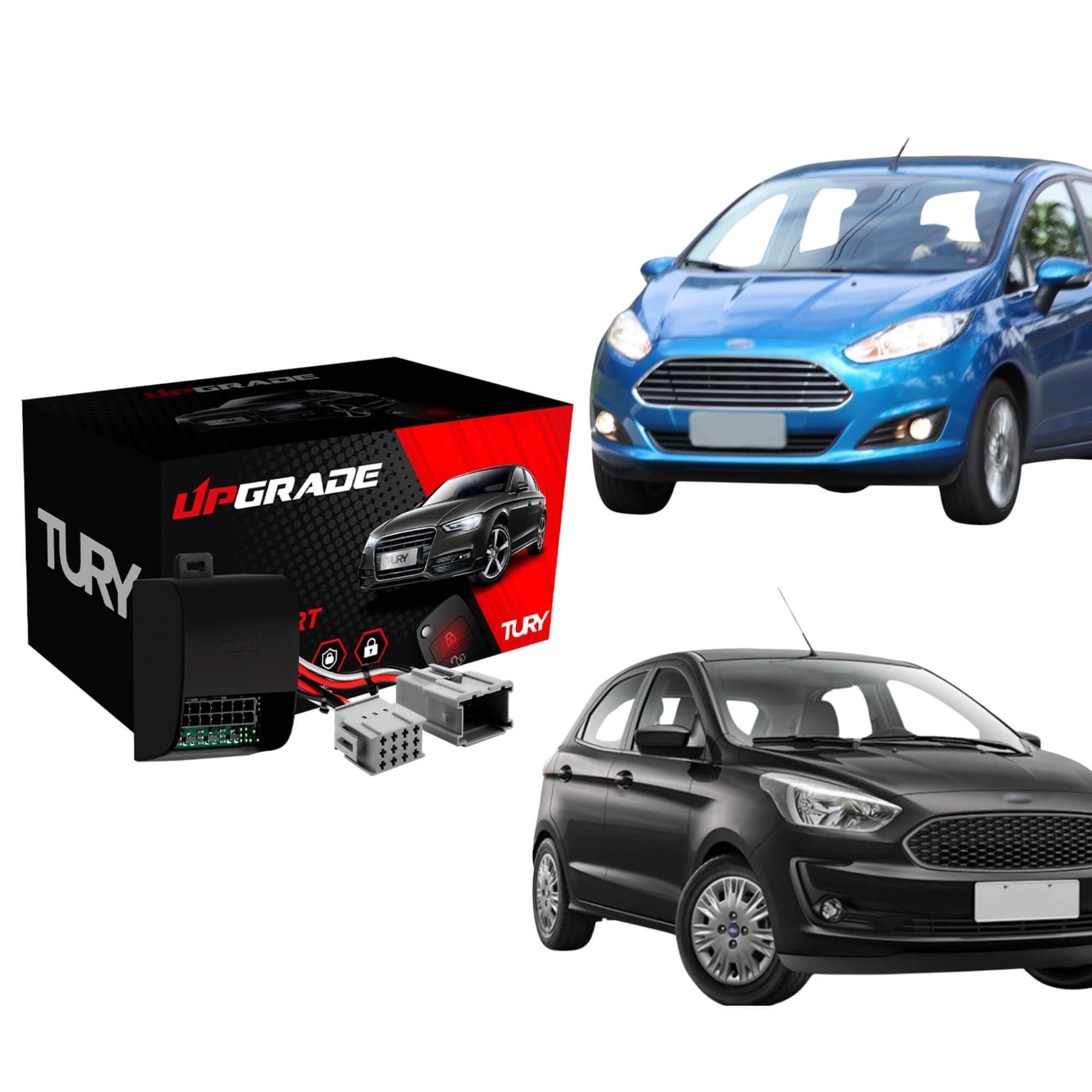 Modulo Automação de Vidro Elétrico compatível com New Fiesta 14/22 e Ka 20/23 Tury - PRO1.5CV