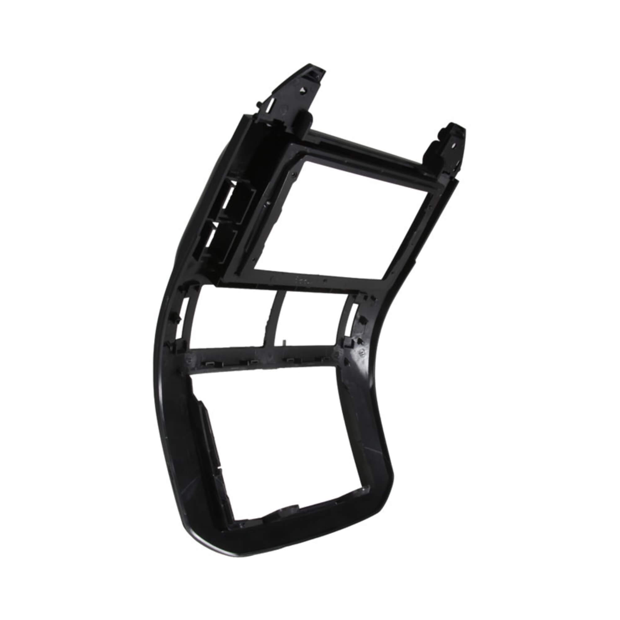 Moldura 9" Polegadas na cor Preta compatível com Polo 2003 a 2011 Expex - EPX9VW011