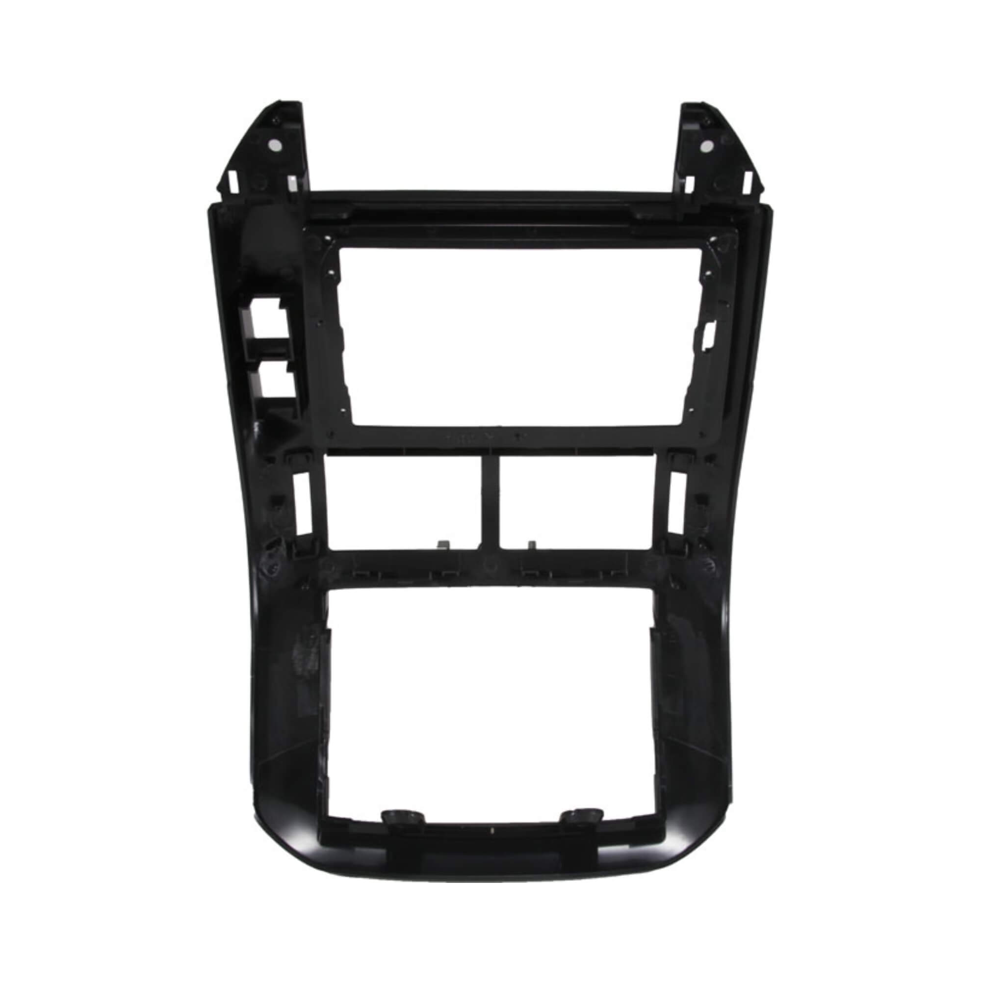 Moldura 9" Polegadas na cor Preta compatível com Polo 2003 a 2011 Expex - EPX9VW011