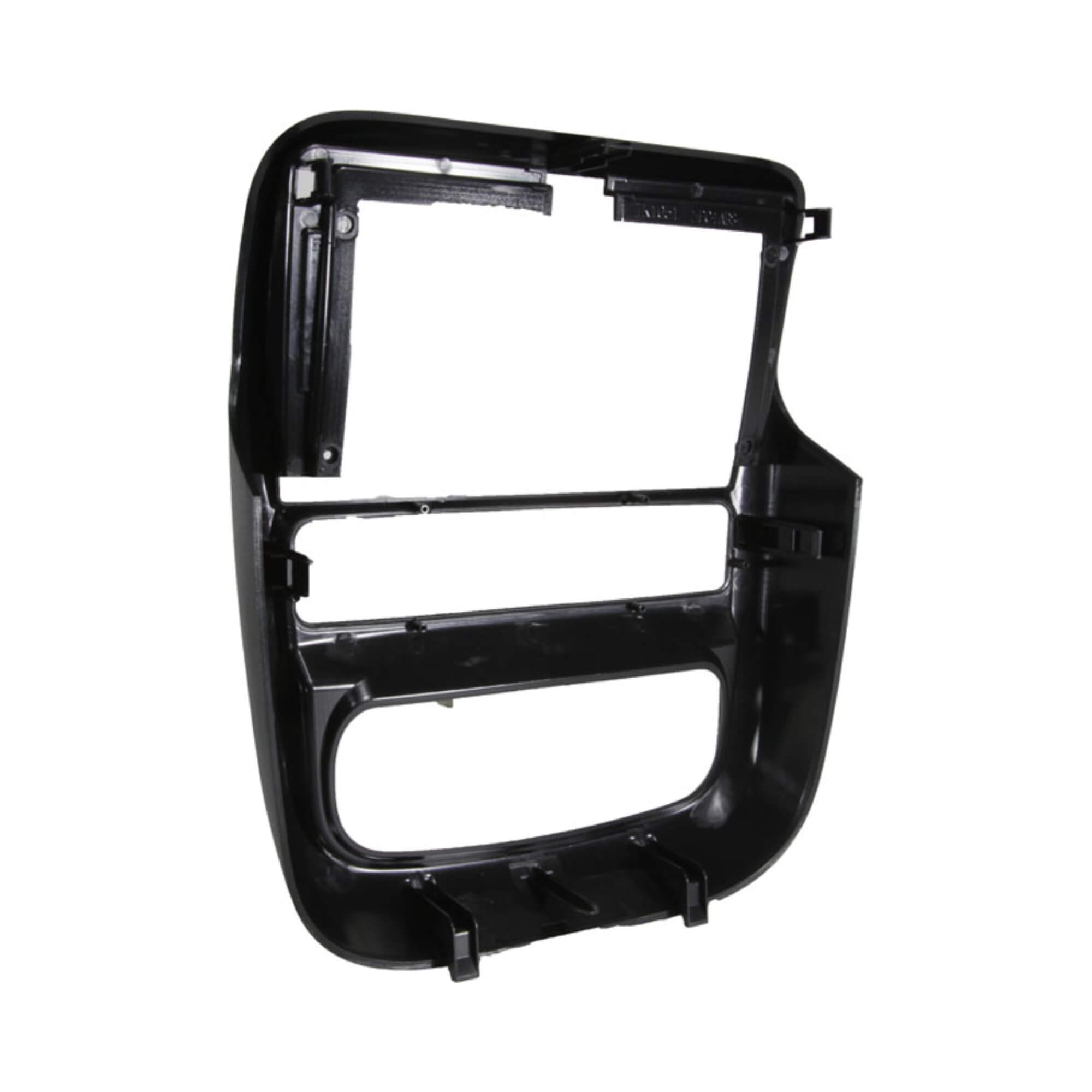 Moldura 9" Polegadas na cor Preta compatível com Duster 2010 a 2015 Expex - EPX9RN015