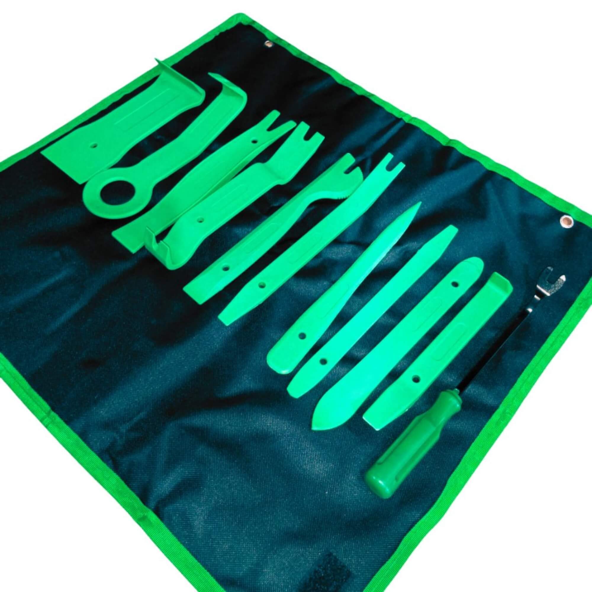 Kit Ferramenta p/ Extração de Molduras, Rádios e Grampos de Laterais 11 Peças Expex - EKF UN-002
