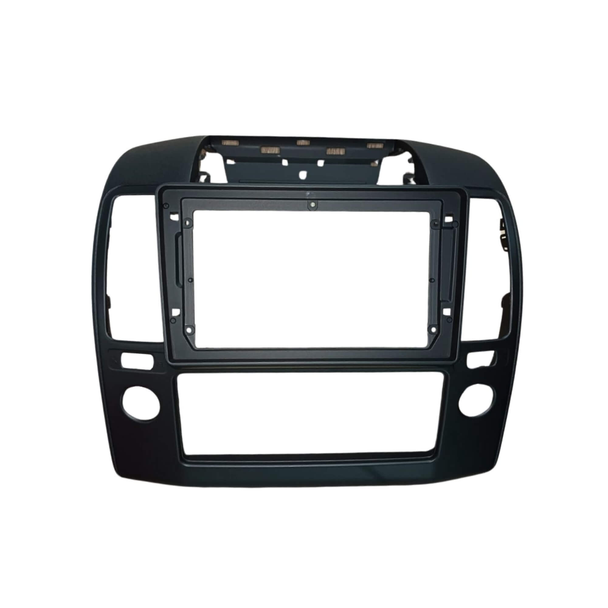 Moldura Frontier 2006 a 2012 9" Polegadas na cor Preta Expex - EPX9NS005