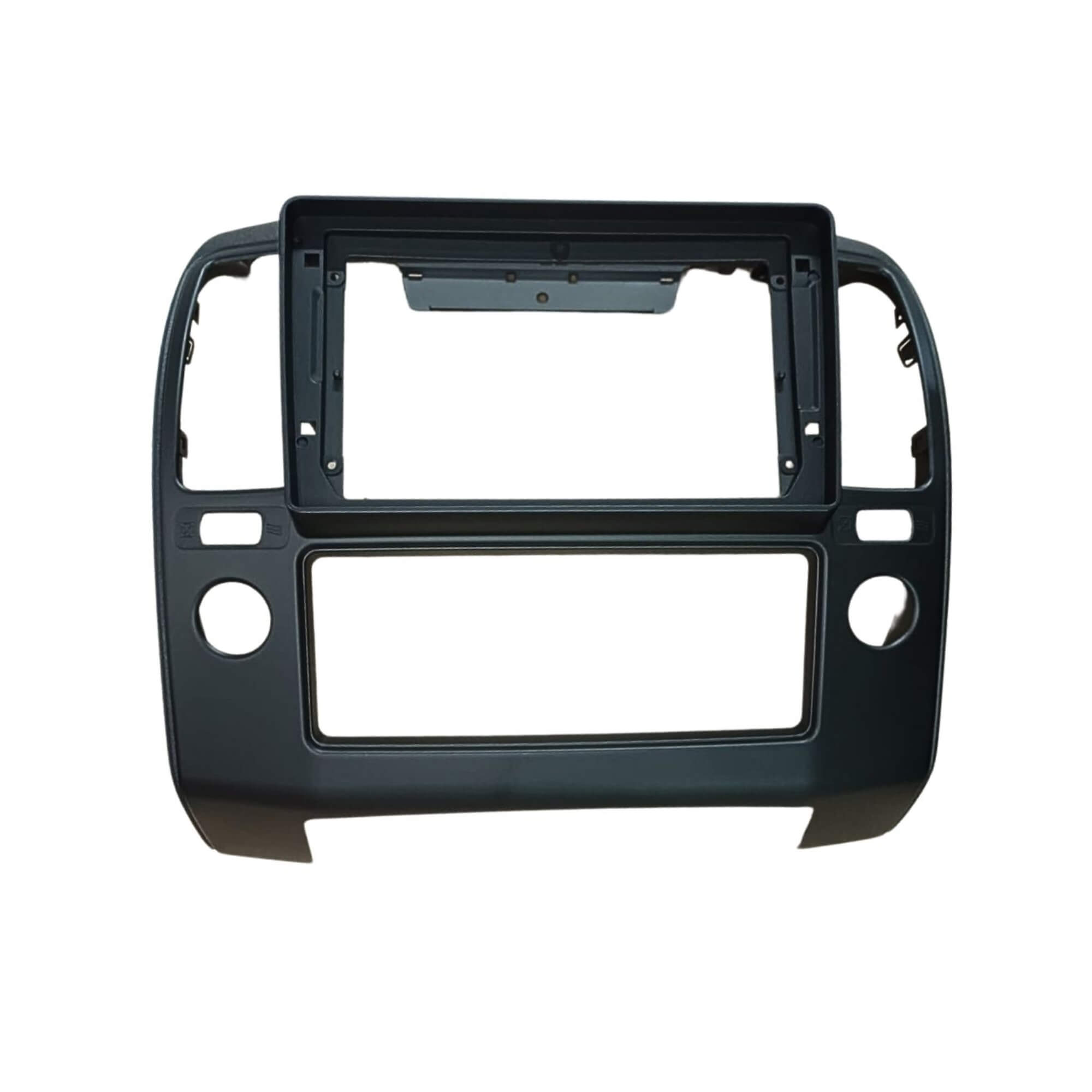 Moldura Frontier 2006 a 2012 9" Polegadas na cor Preta Expex - EPX9NS005