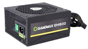 Fonte de Alimentação para PC ATX 600W 24P/Sata 80Plus Bronze Semi-Mod GM600 Gamemax