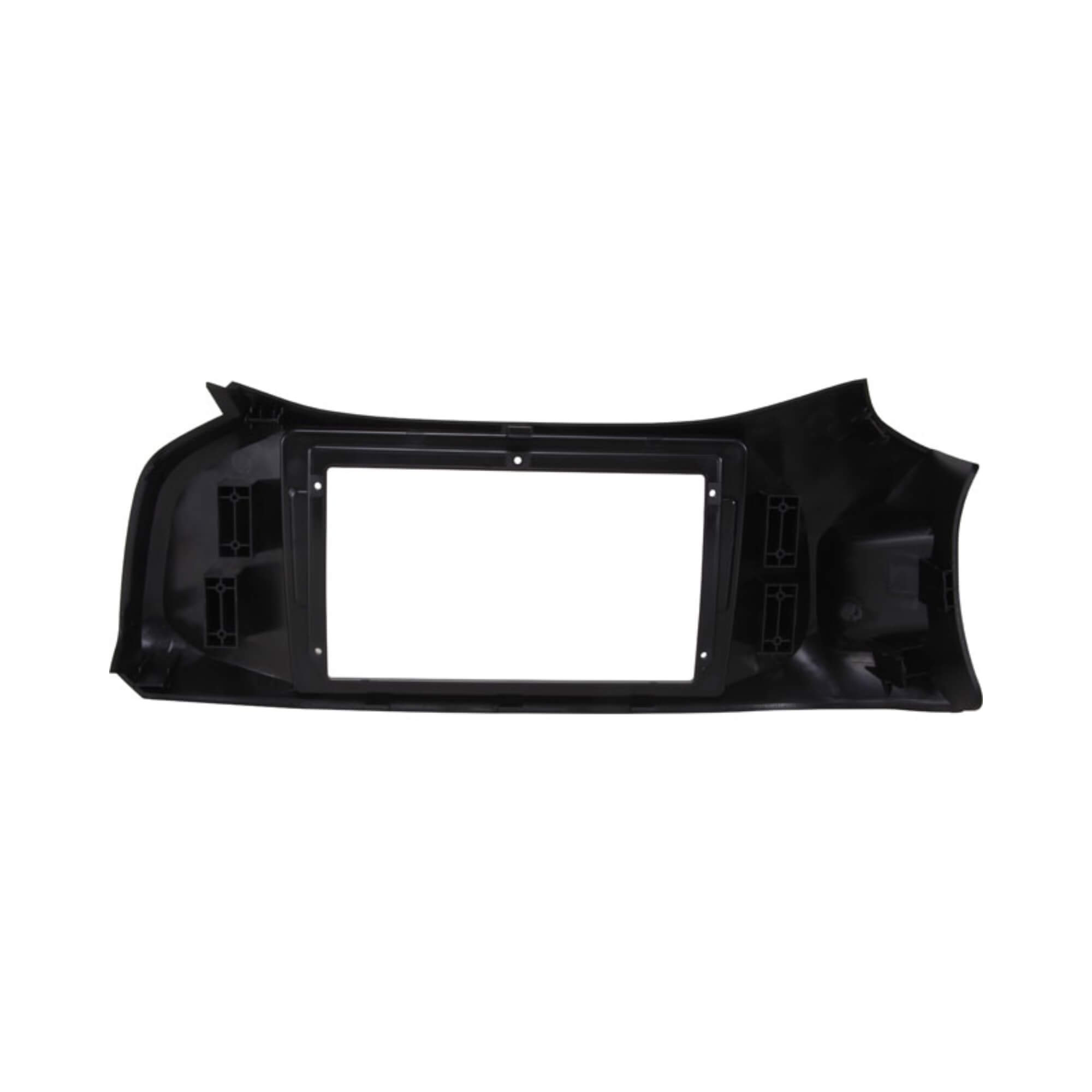 Moldura 9" Polegadas na cor Preta compatível com Onix 2012 a 2018 Expex - EPX9GM014
