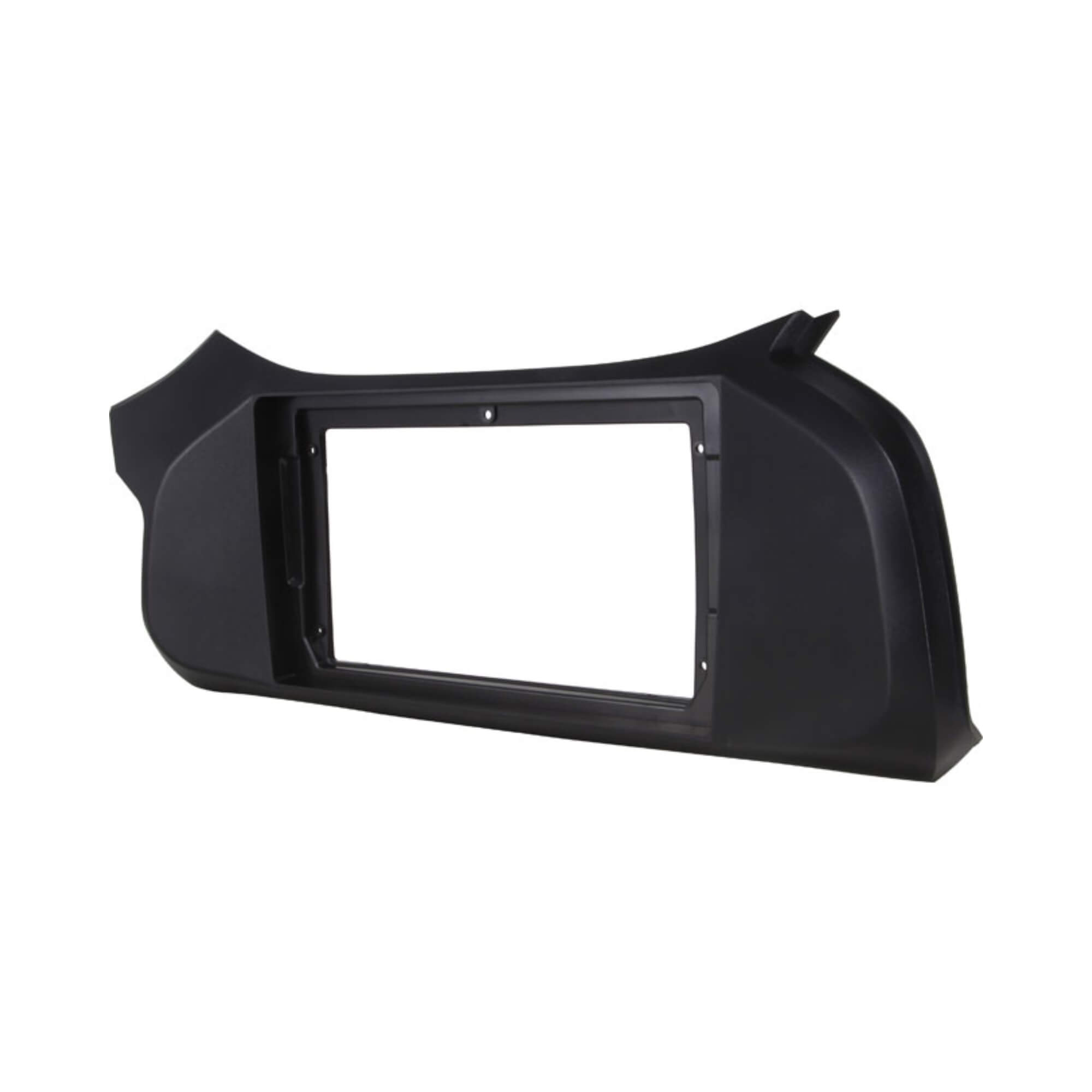 Moldura 9" Polegadas na cor Preta compatível com Onix 2012 a 2018 Expex - EPX9GM014
