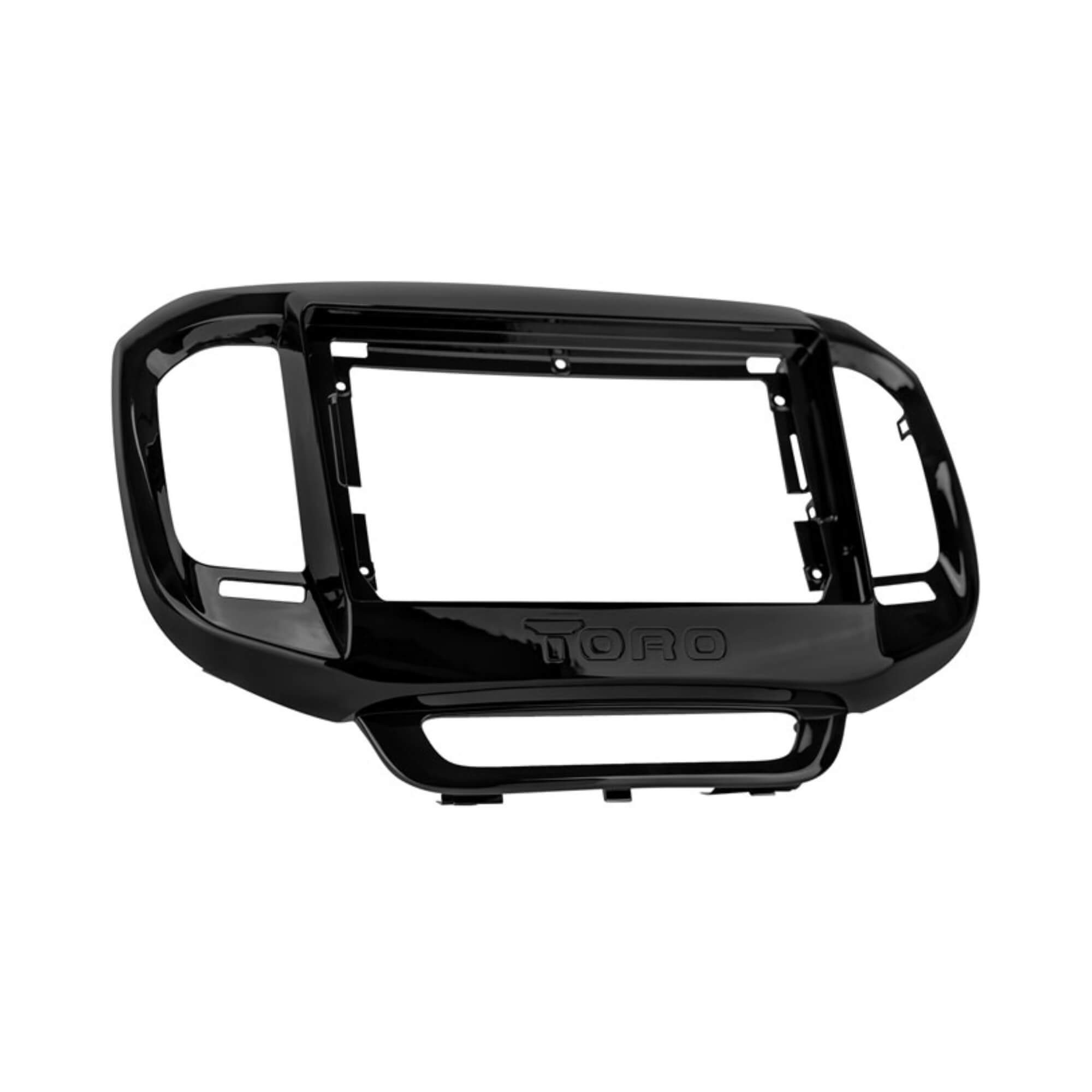 Moldura 9" Polegadas na cor Black Piano compatível c/ Toro 2016 a 2021 Expex - EPX9FT004