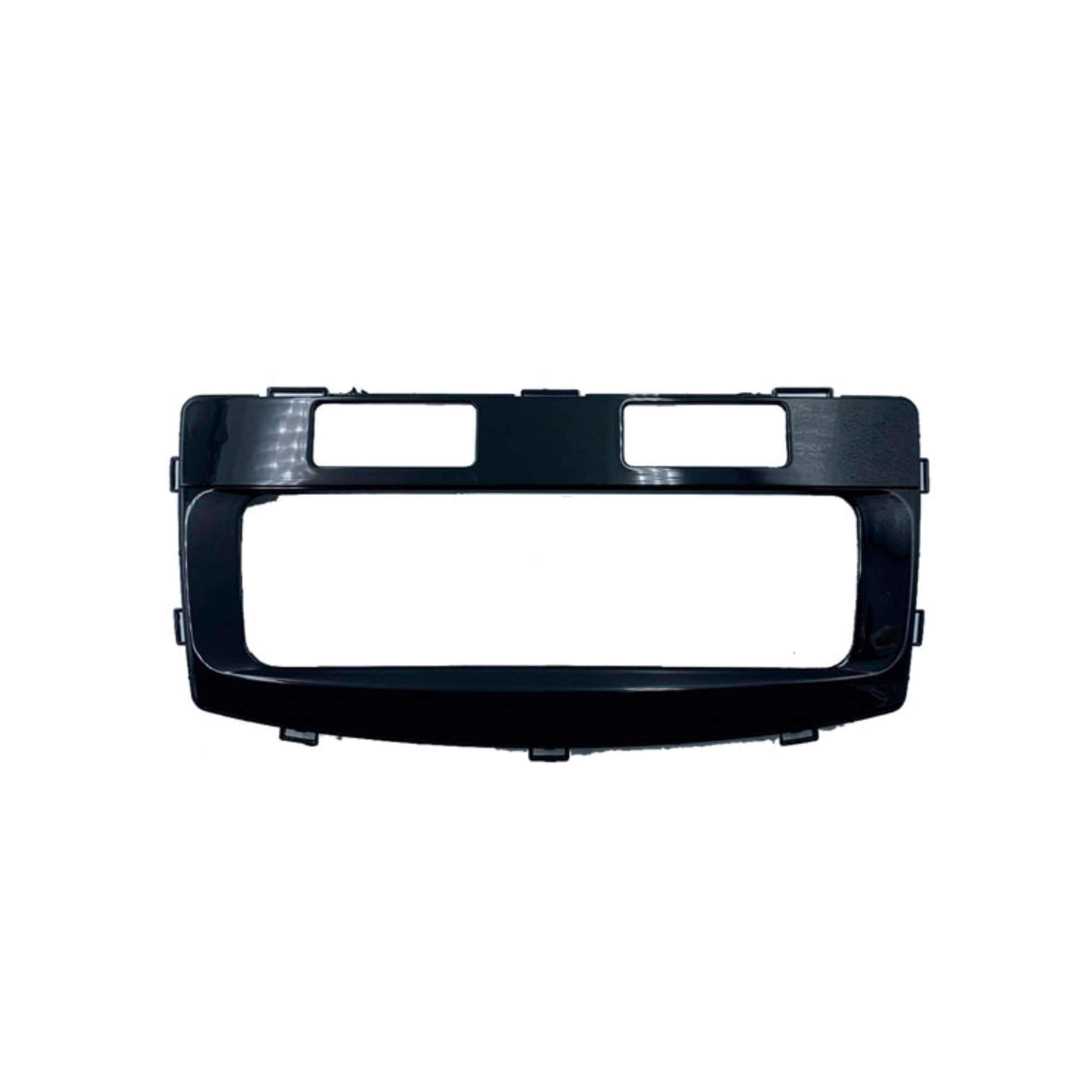 Moldura 9" Polegadas na cor Black Piano compatível com Hilux 2012 a 2016 Expex - EPX9TO003