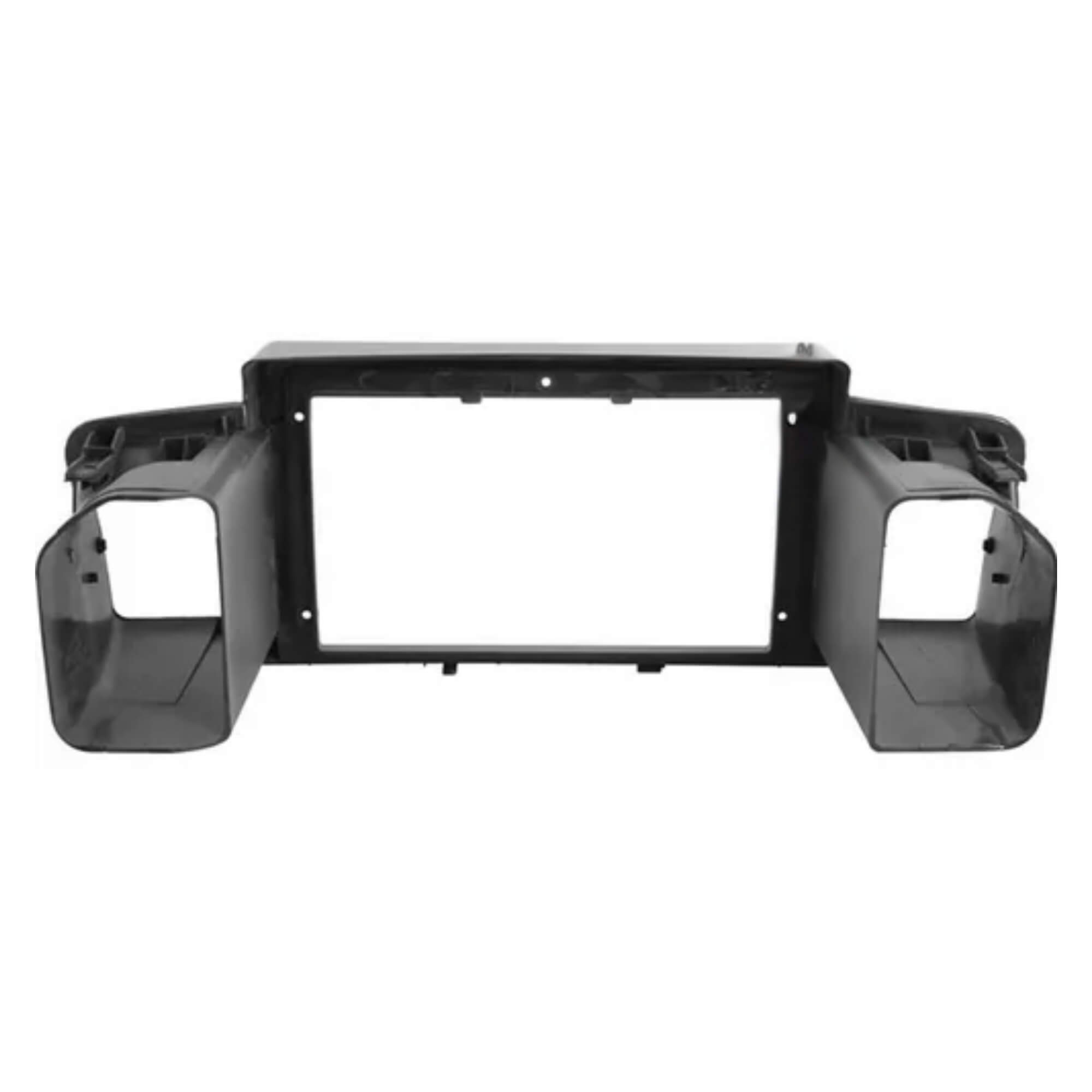 Moldura 9" Polegadas Cinza Escuro compatível com Corolla 2003 a 2006 Expex - EPX9TO011