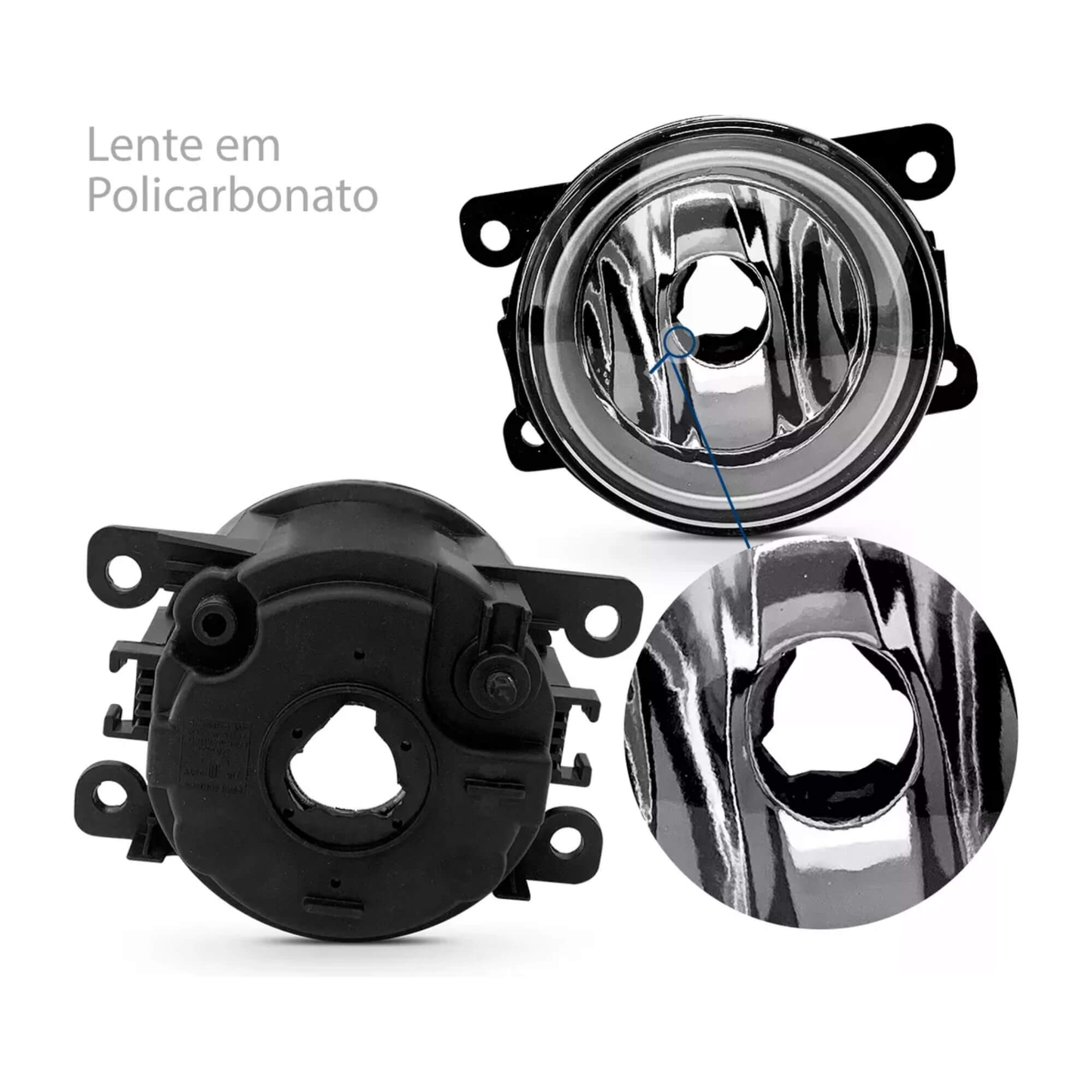 Kit Farol Milha C4 Cactus 2019 a 2024 Moldura Botão Universal Touch Suits - STS1120CT