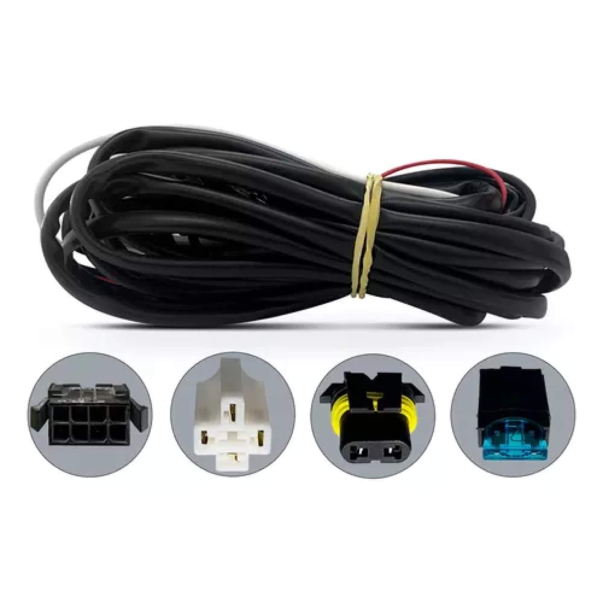 Kit Farol Milha C4 Cactus 2019 a 2024 Moldura Botão Universal Touch Suits - STS1120CT
