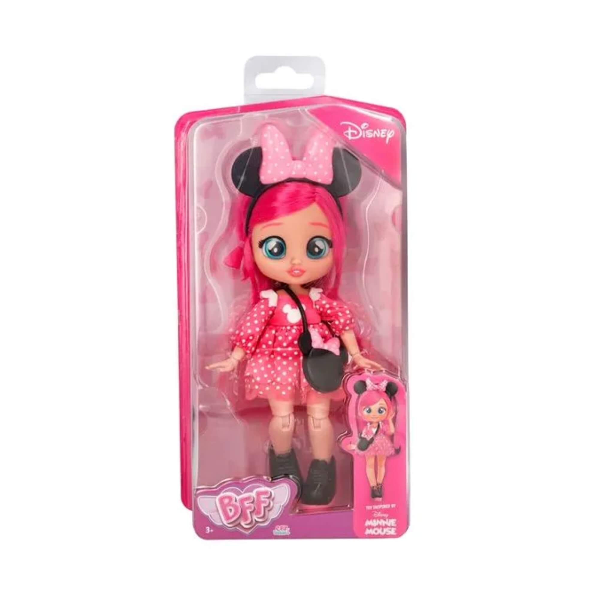 Boneca BFF Cry Babies Disney Minnie Multikids - BR2393