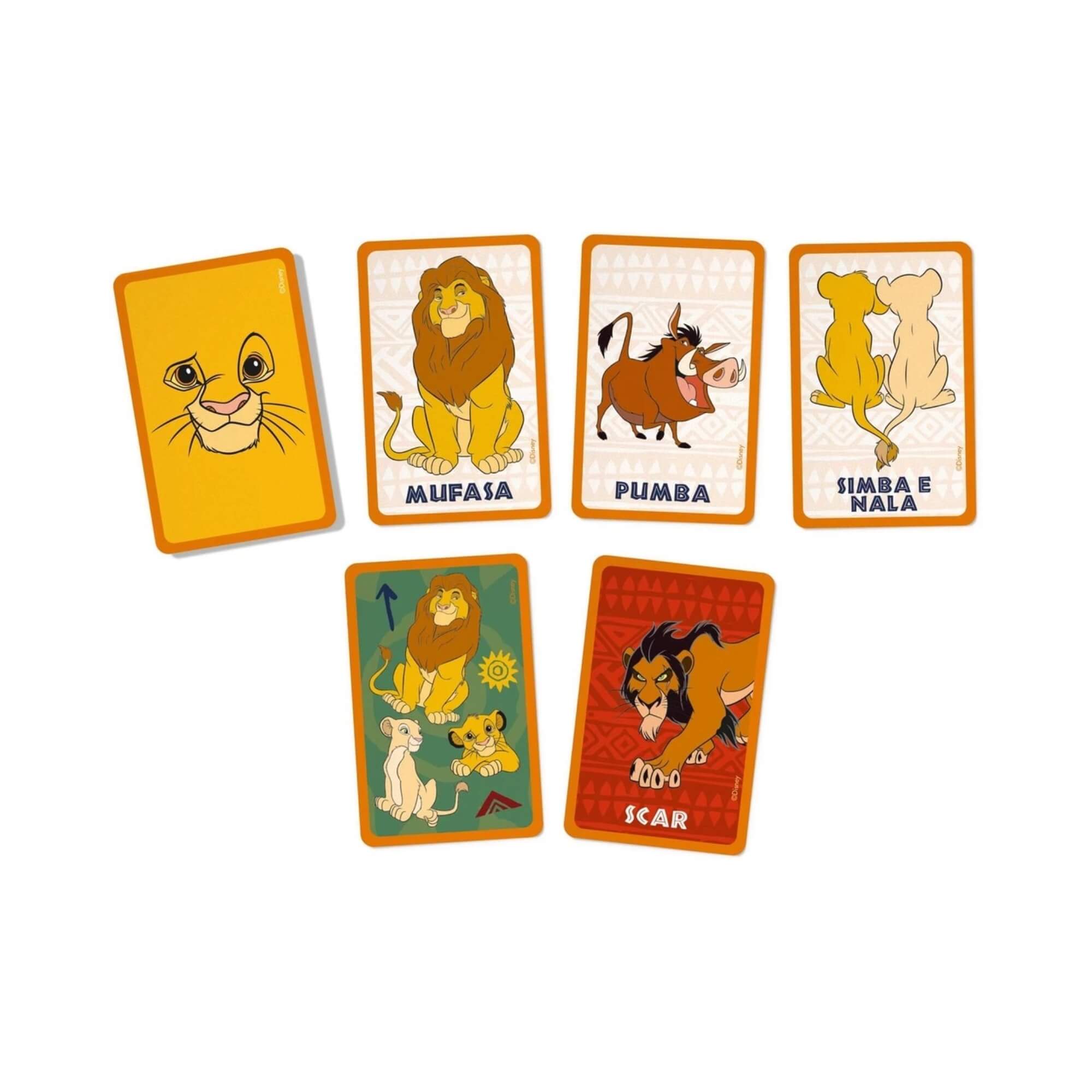 Jogo Eu Vi! O Rei Leão 55 Cartas Copag - 35154