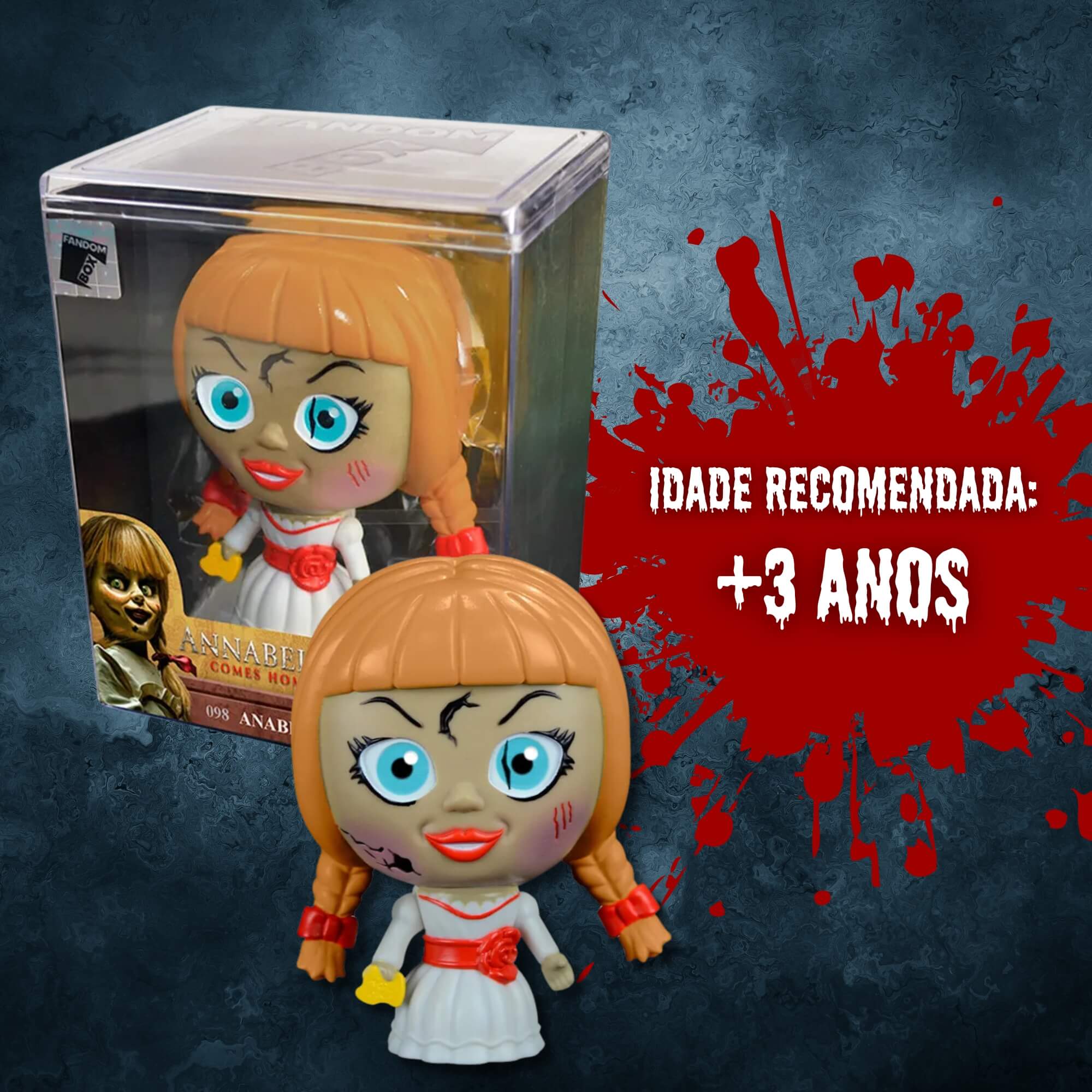 Fandom Box Annabelle Colecionável Vinil Atóxico Lider - 3667