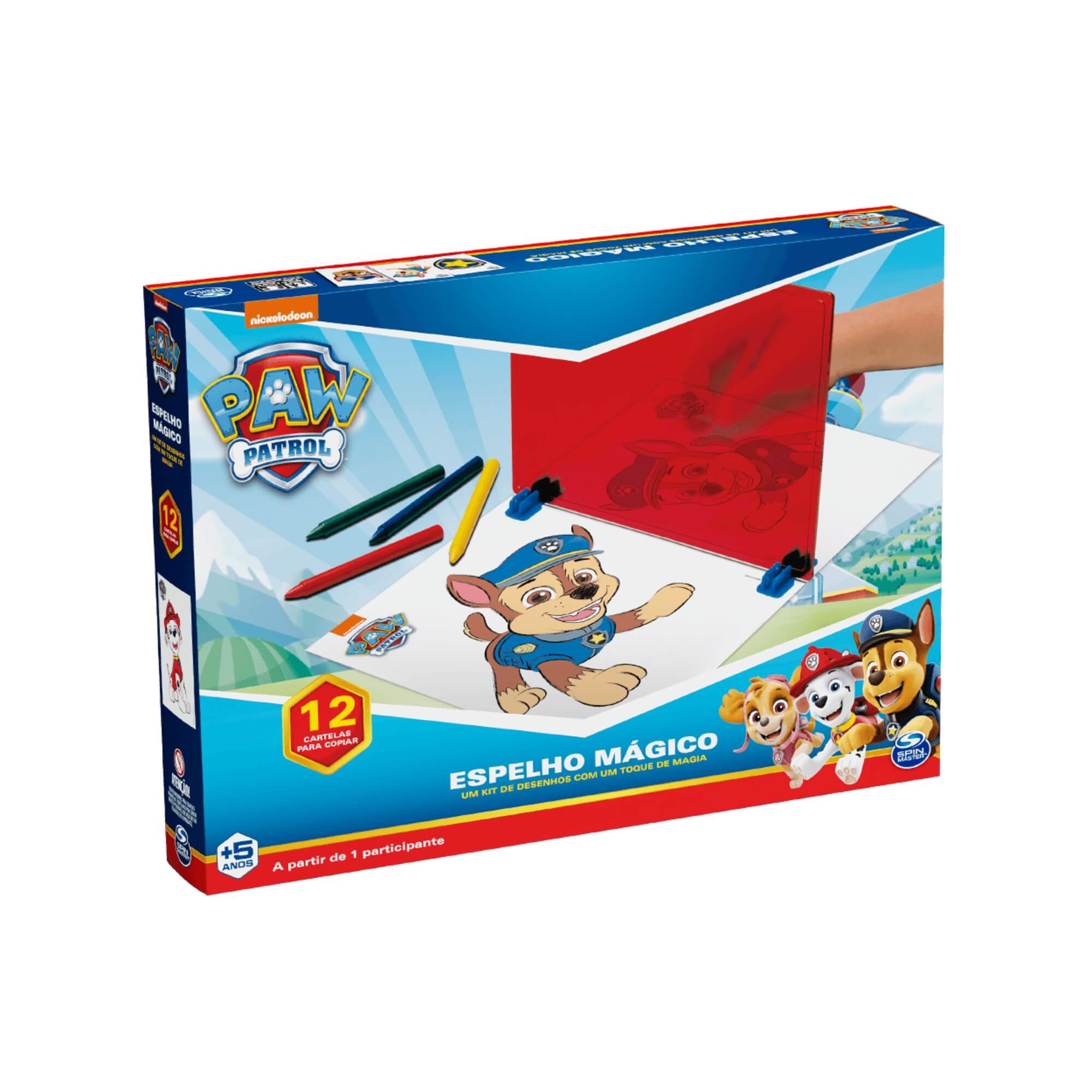 Kit de Desenho Espelho Mágico Patrulha Canina Grow - 04343