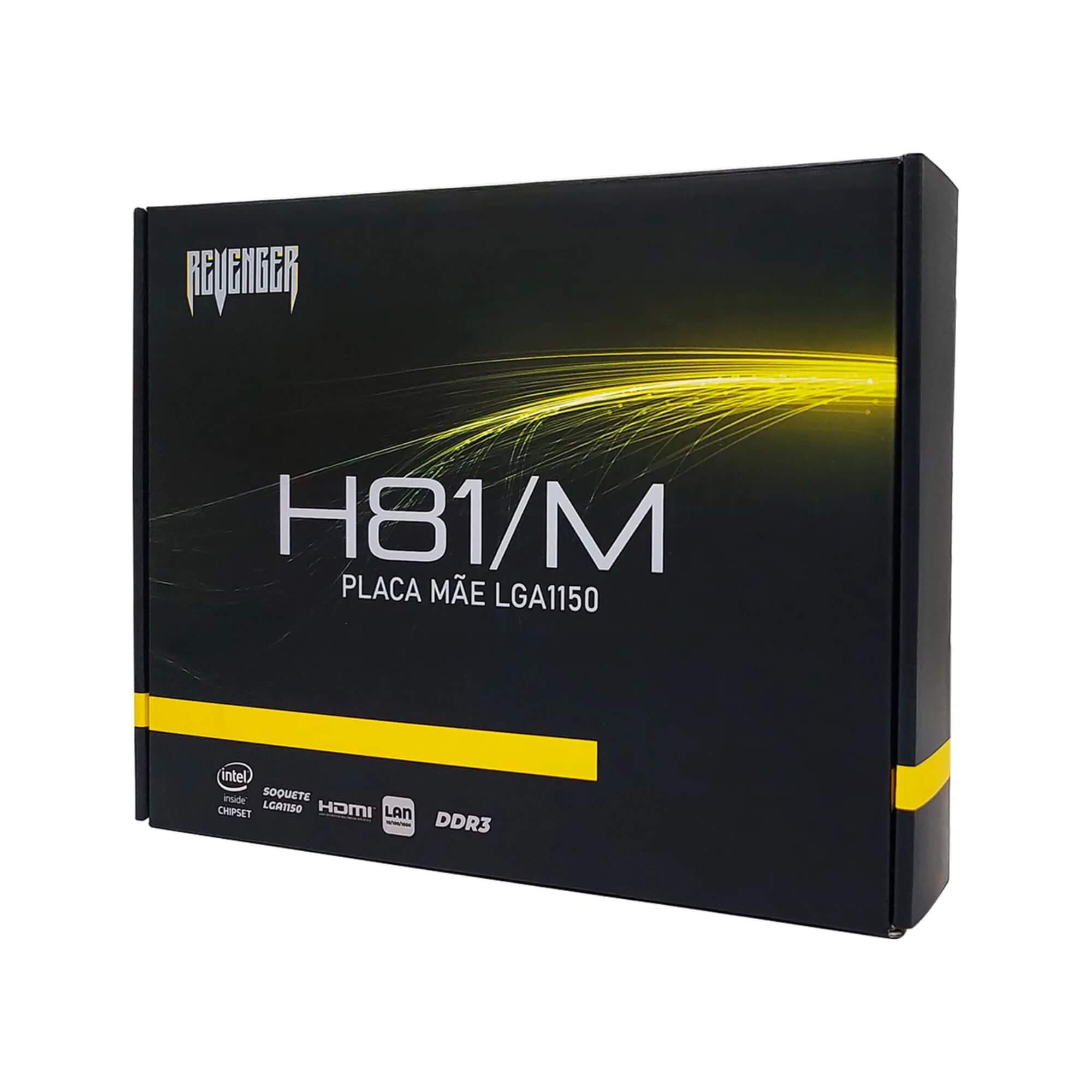 Placa Mãe LGA 1150 H81/M Intel 4ª Geração DDR3 Revenger - PC-08