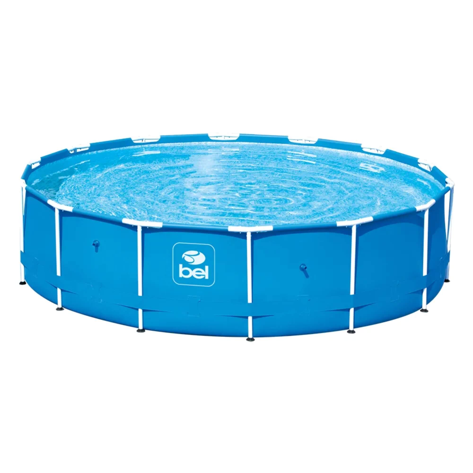 COMP Kit Piscina de Armação 7000 Litros Bel - 510700 + Boia Infantil Pirata 60cm Atrio - ES294
