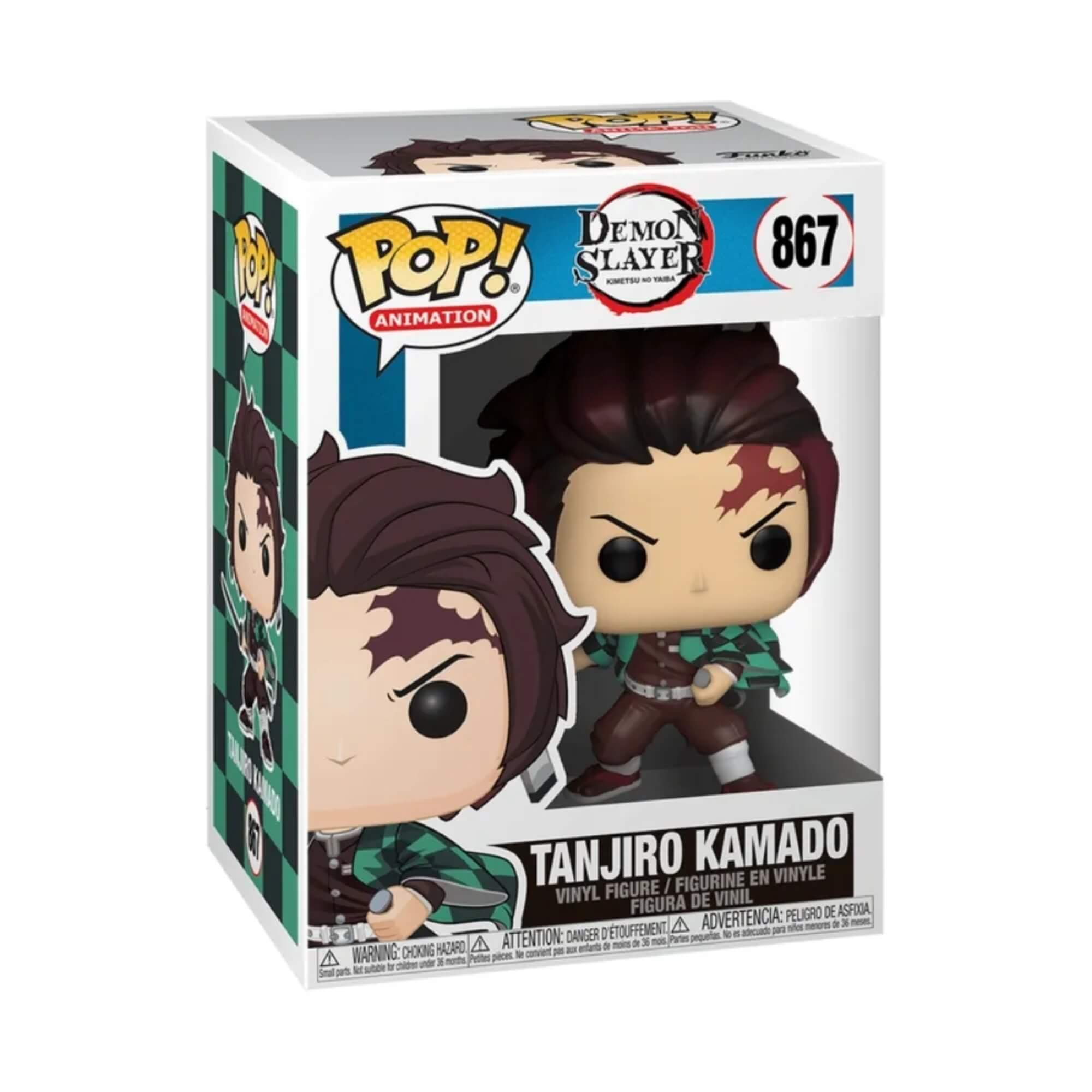 Boneco Funko Pop! Demon Slayer Tanjiro Kamado 867 Candide - 11009