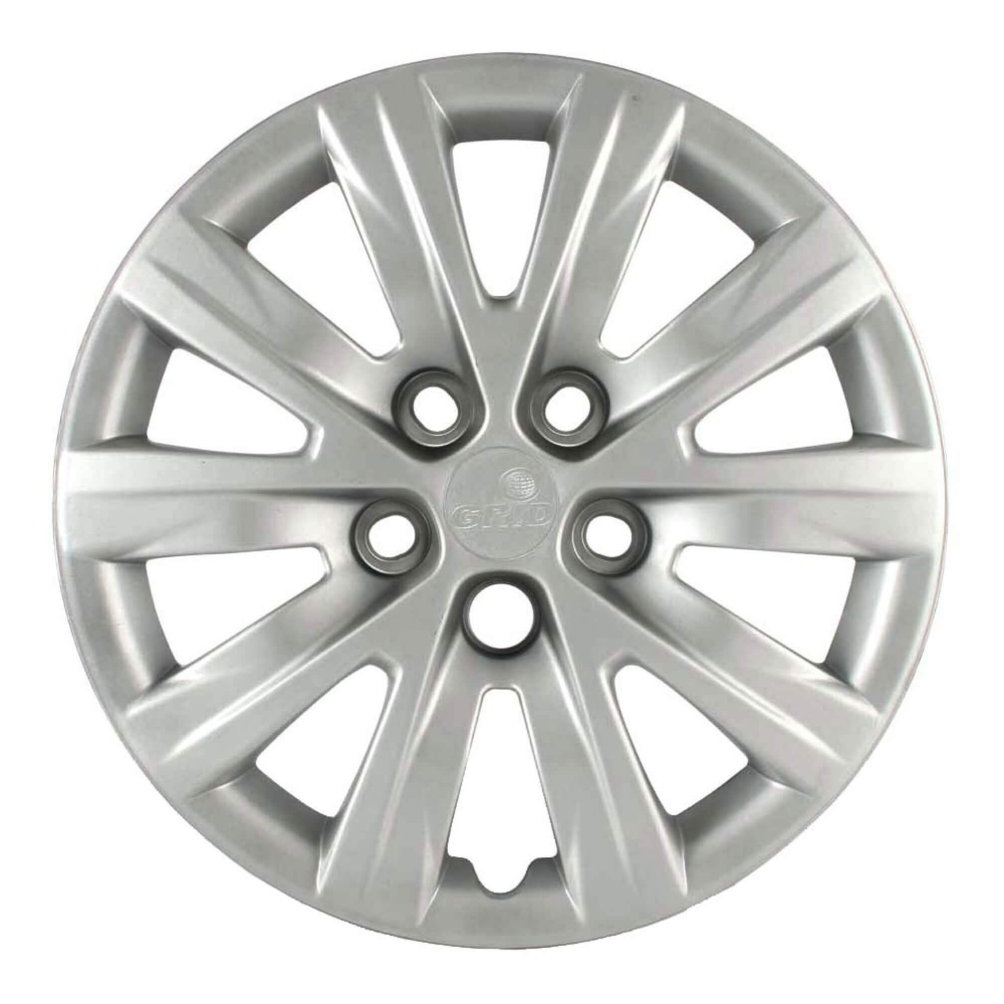 Calota Aro 15" Cor Prata Mod Fox/Space/Polo 12/13 (Jogo c/ 4 Calotas) Grid - 078CP-PTA-E