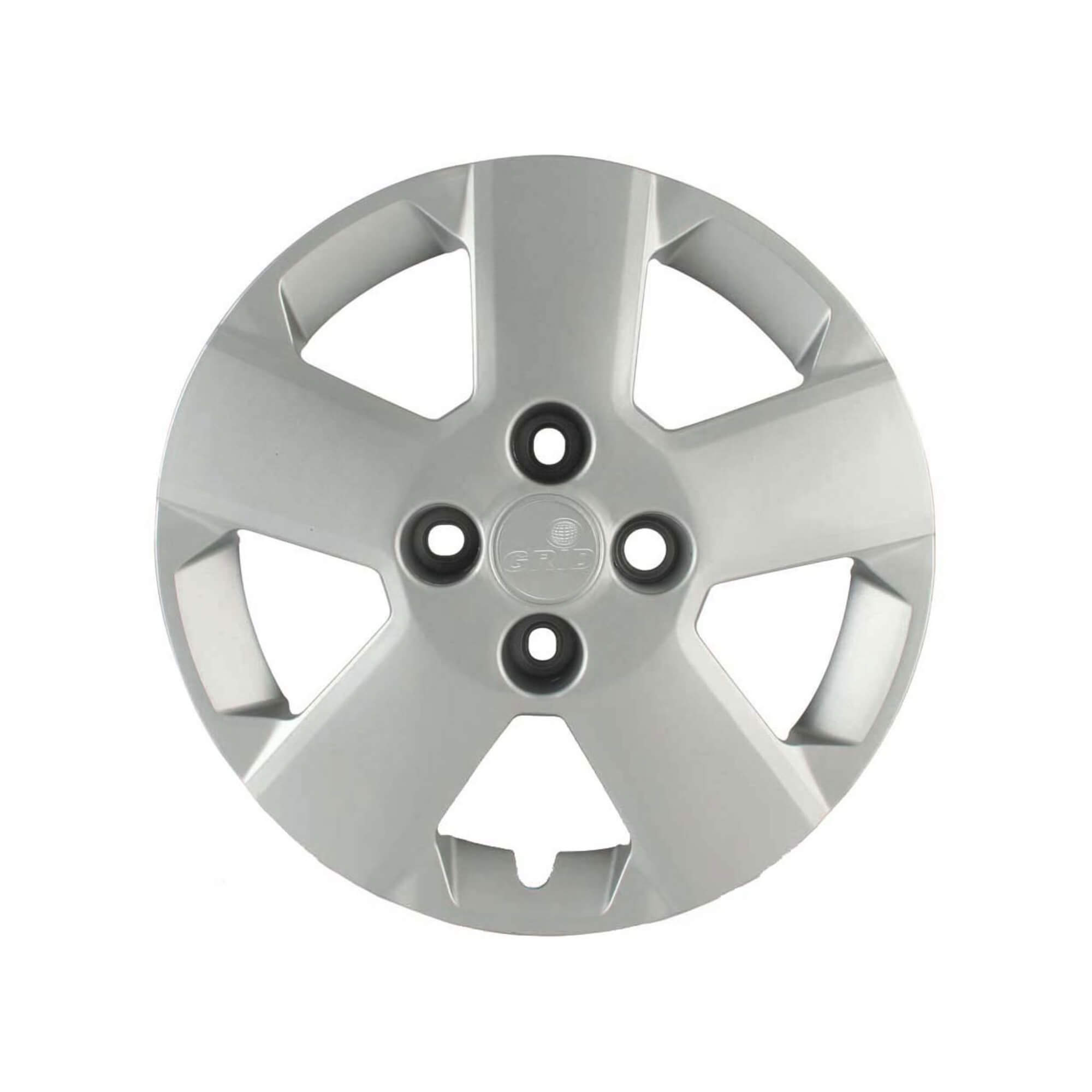Calota Aro 14" cor Prata Mod Celta/Prisma/Montana 11/17 (Jogo c/ 4 Calotas) Grid - 087CB-PTA-E