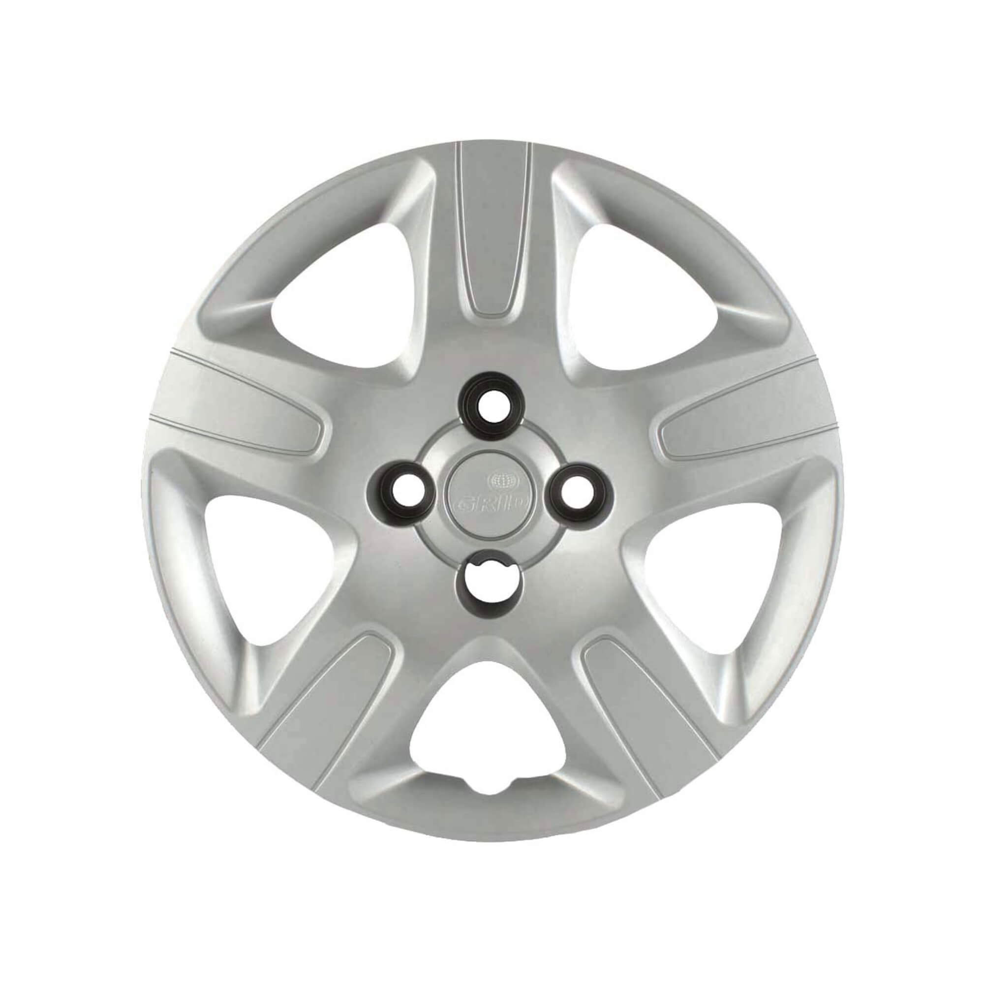 Calota Aro 14" cor Prata Mod Strada 13/20 (Jogo c/ 4 Calotas) Grid - 111CA-PTA-E