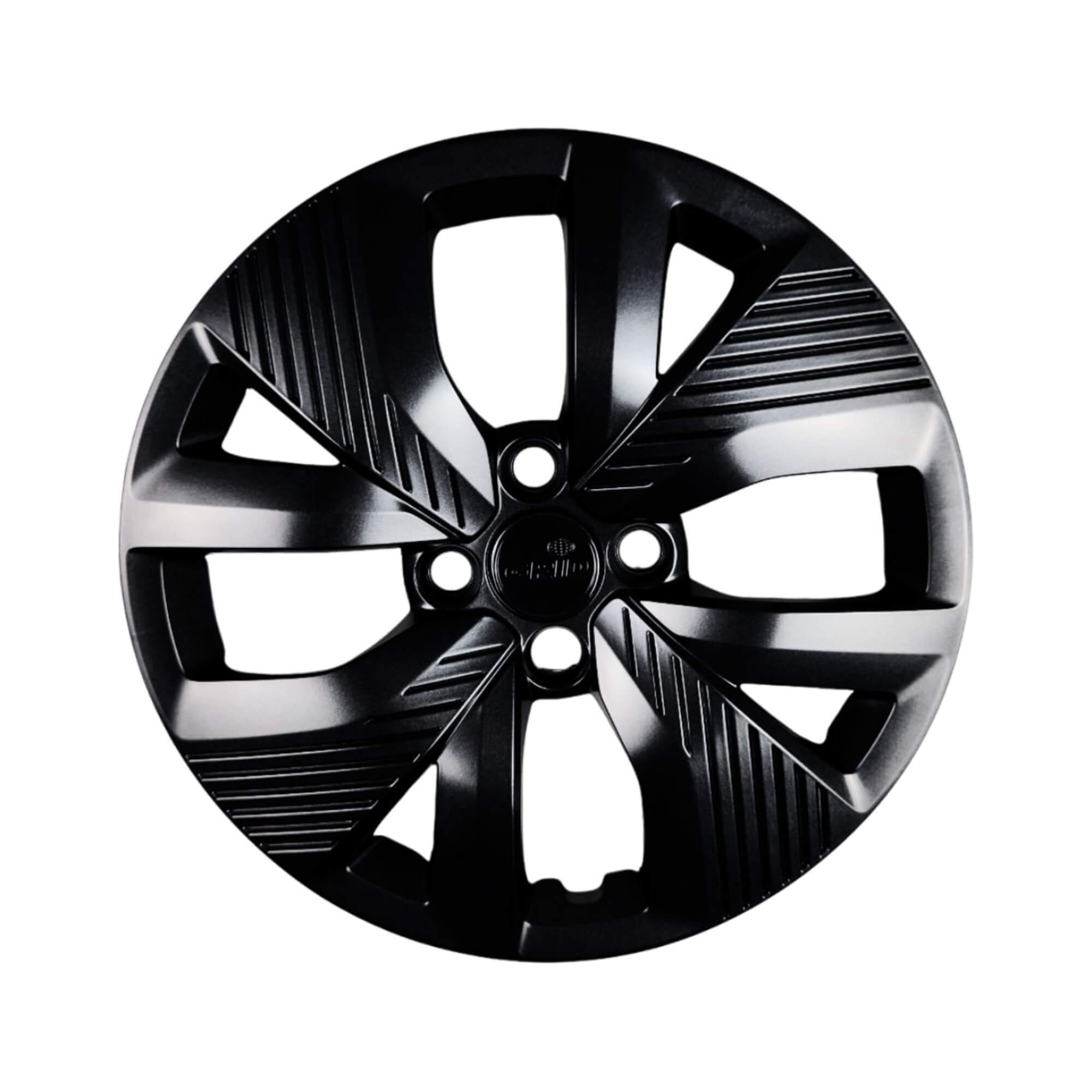 Calota Aro 15" cor Preto Brilho Mod Polo Track 21/24 (Jogo c/ 4 Calotas) Grid - 148CP-POB-E