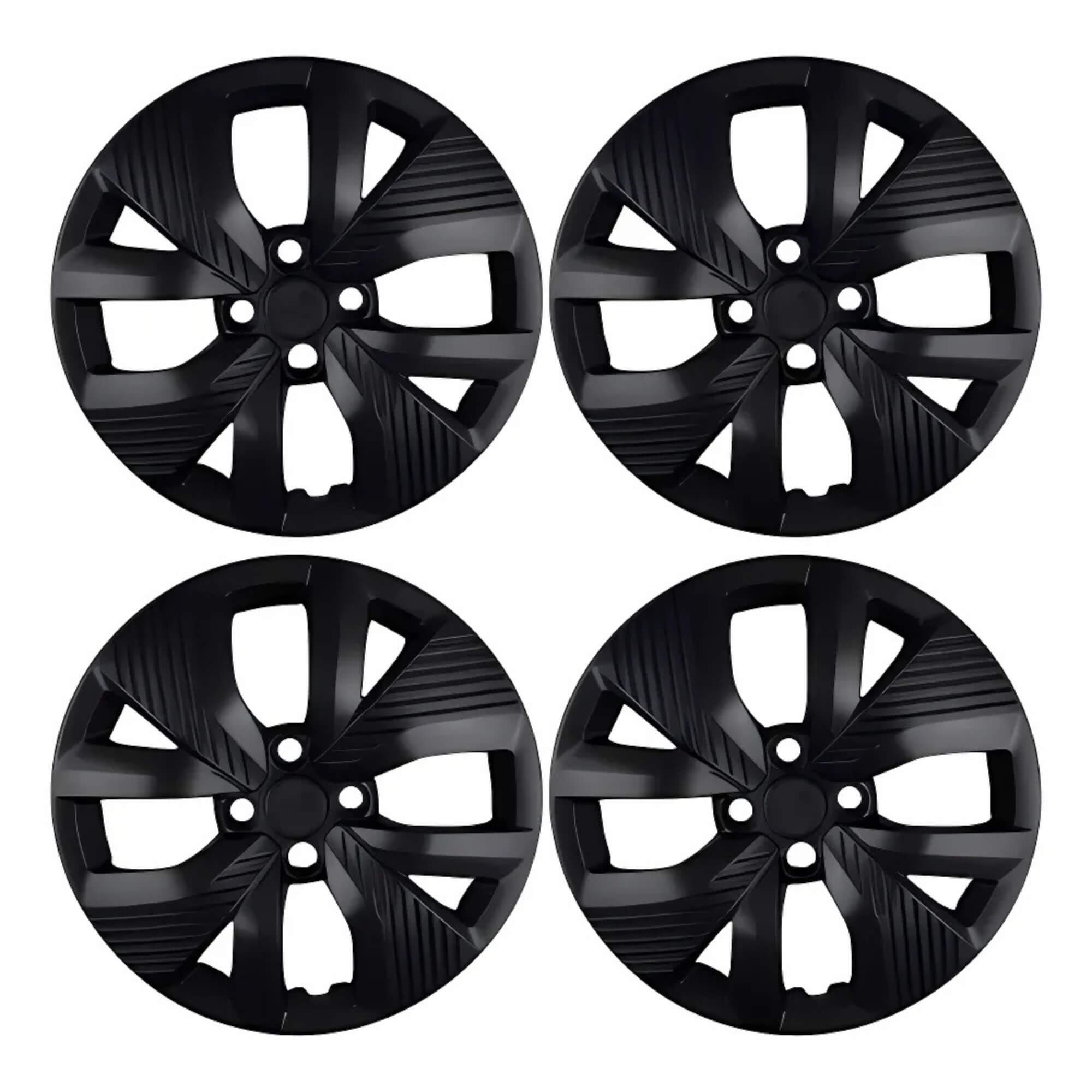 Calota Aro 15" cor Preto Fosco Mod Polo Track 21/24 (Jogo c/ 4 Calotas) Grid - 148CP-POF-E