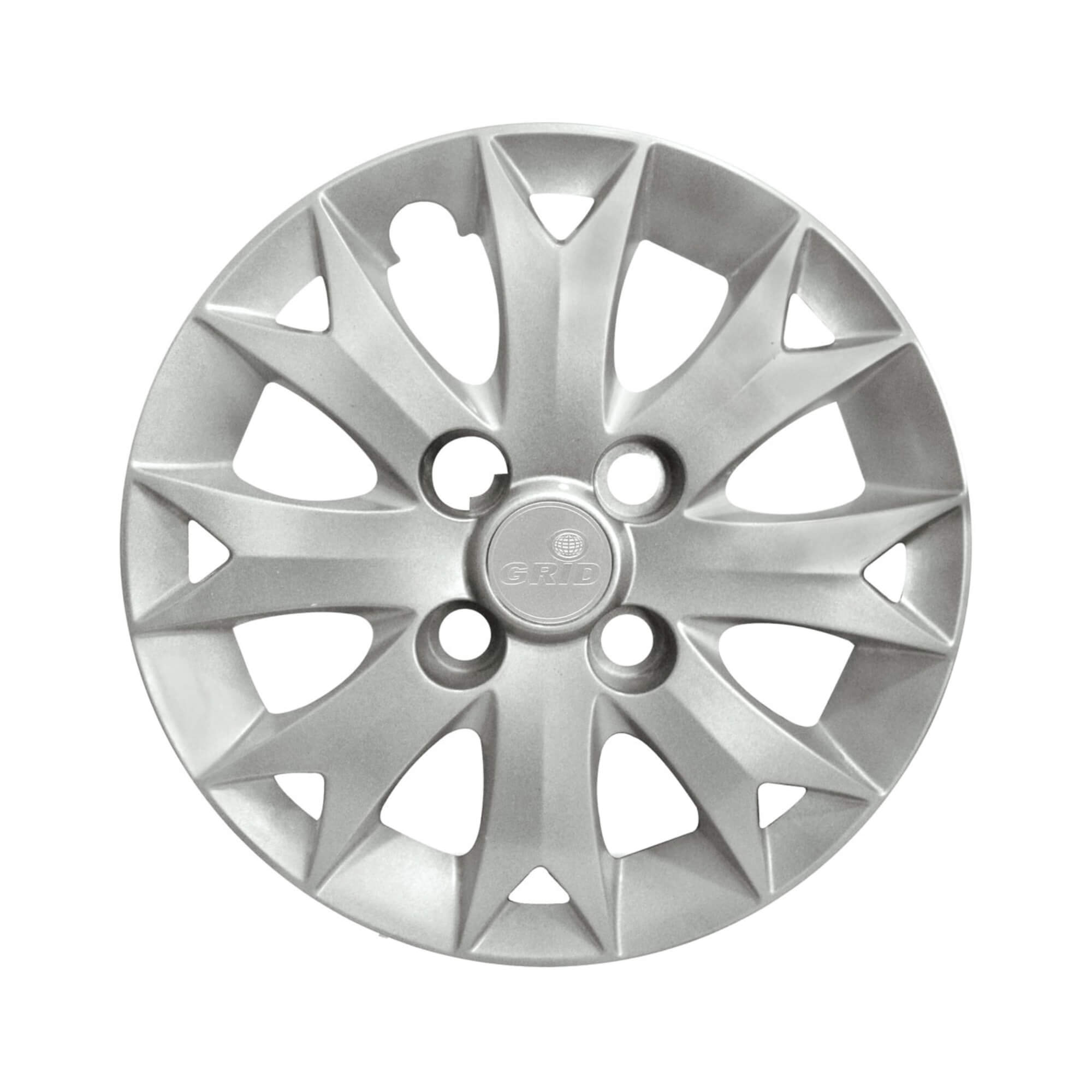 Calota Aro 13" cor Prata Mod Palio Fire 2014 (Jogo c/ 4 Calotas) Grid - 158CB-PTA-E