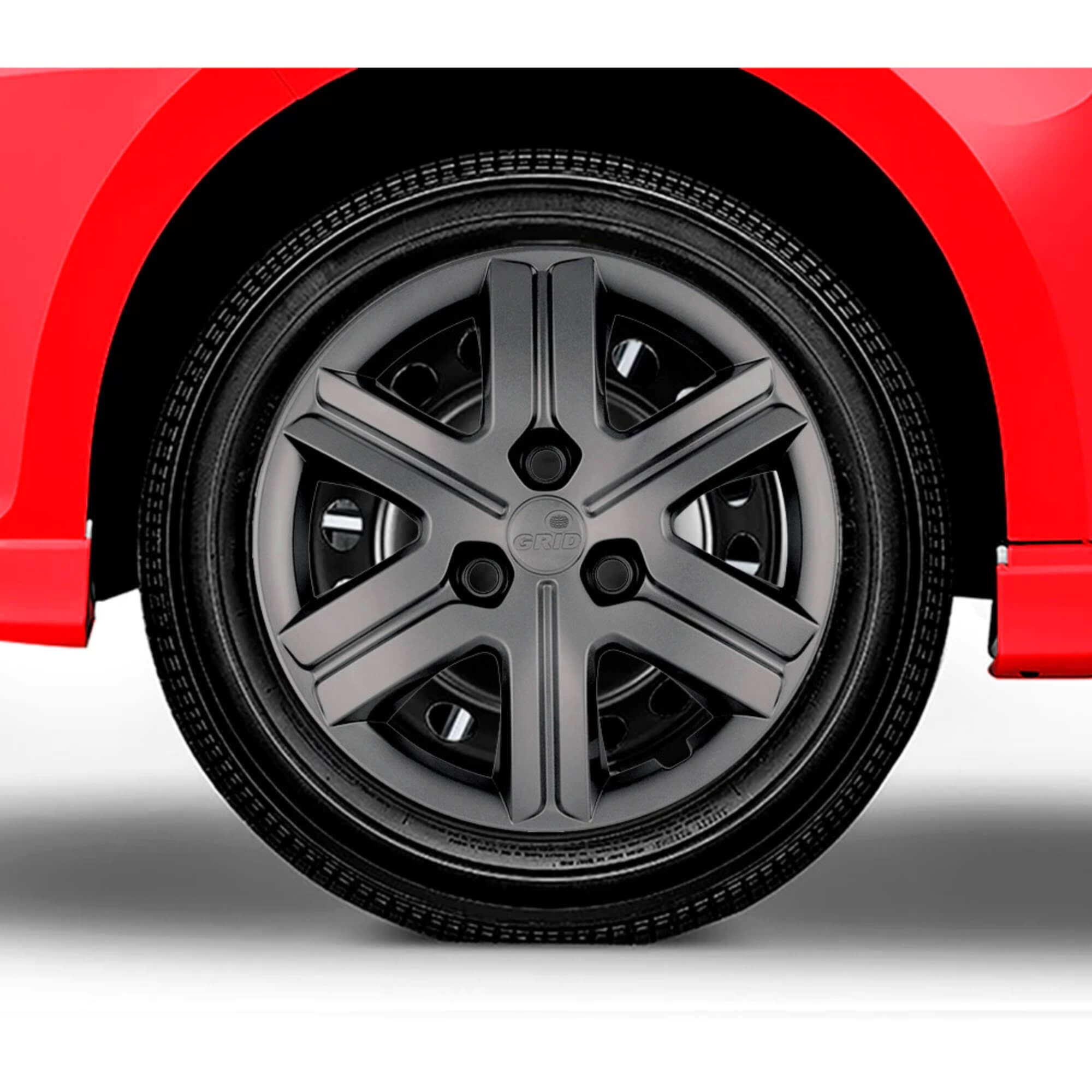 Calota Aro 14" cor Grafite Mod Kwid Zen 2020 (Jogo c/ 4 Calotas) Grid - 879CP-GFT-E